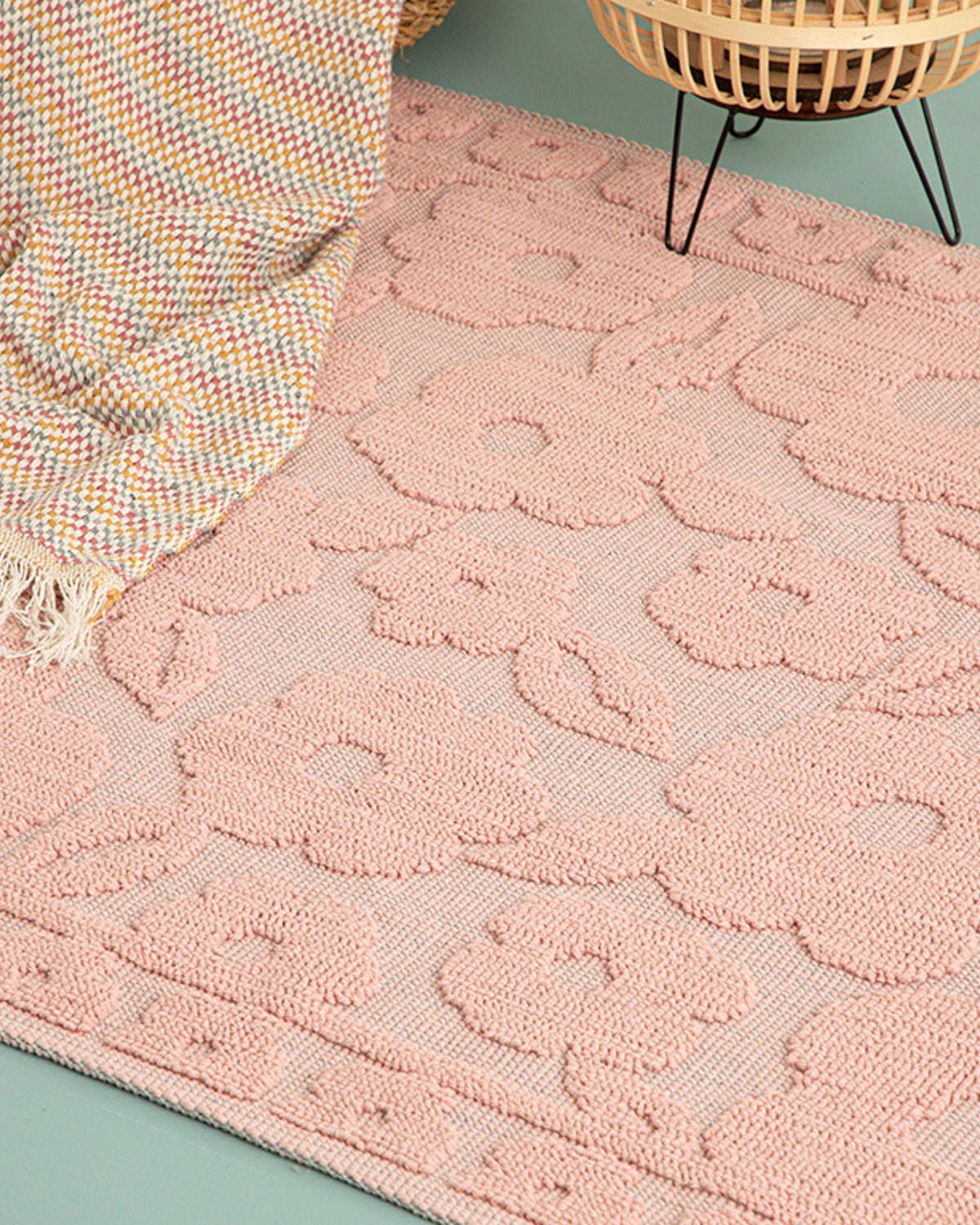 Poulla Pamuklu Kilim Pudra