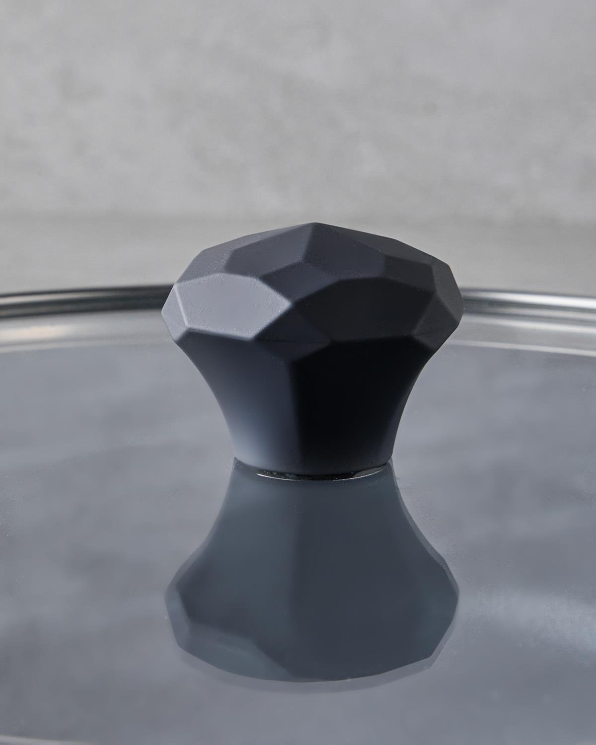 Prego CeraWell Kapaklı Sahan 20 cm Siyah