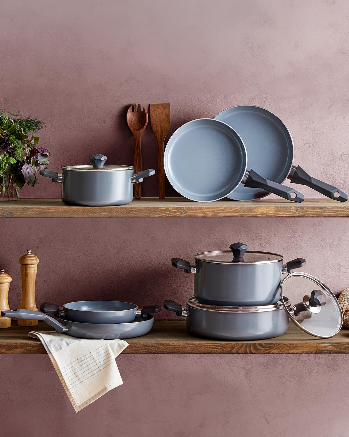 Prego CeraWell Tencere 26 cm Gri