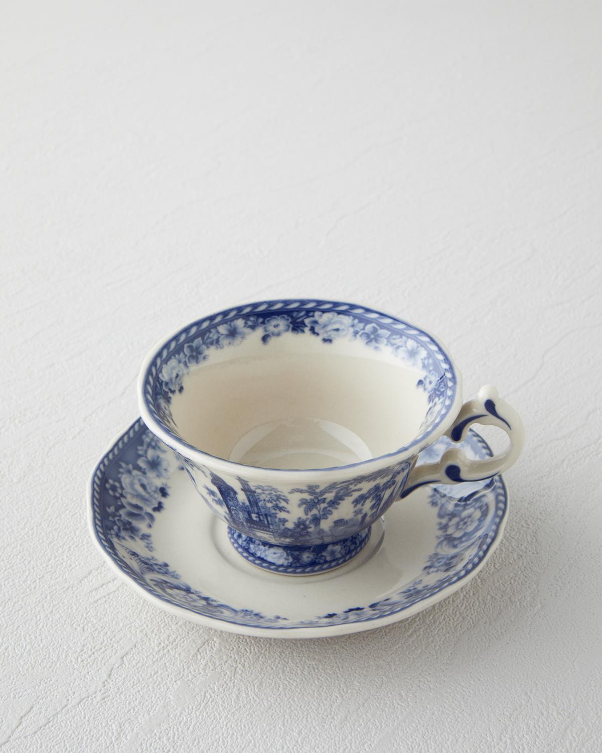 Preston Stoneware 2 Parça 1 Kişilik Kahve Fincan Takımı 100 ml Lacivert