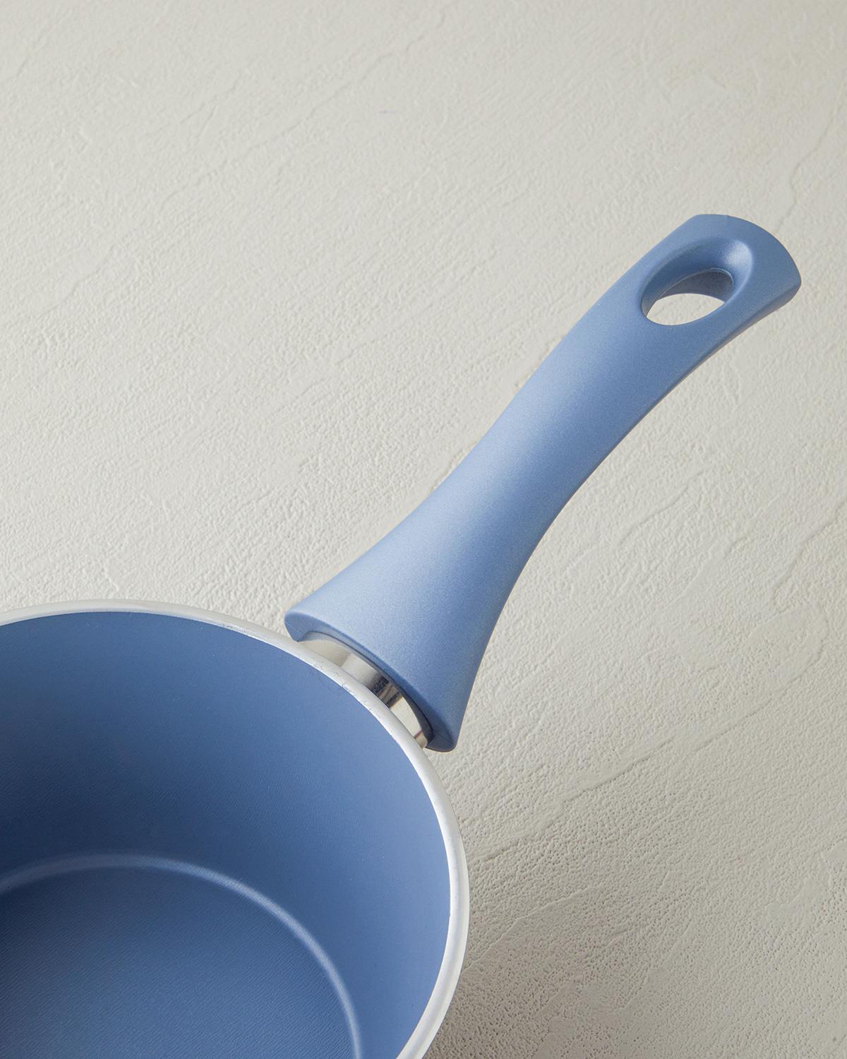 Pretty Alüminyum Mini sos Tencere 14 cm Mavi
