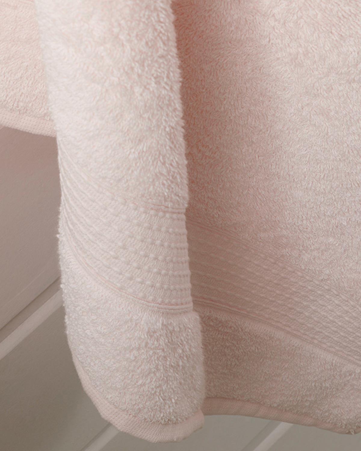 Pure Basic Pamuklu Banyo Havlusu 70x140 cm Pembe