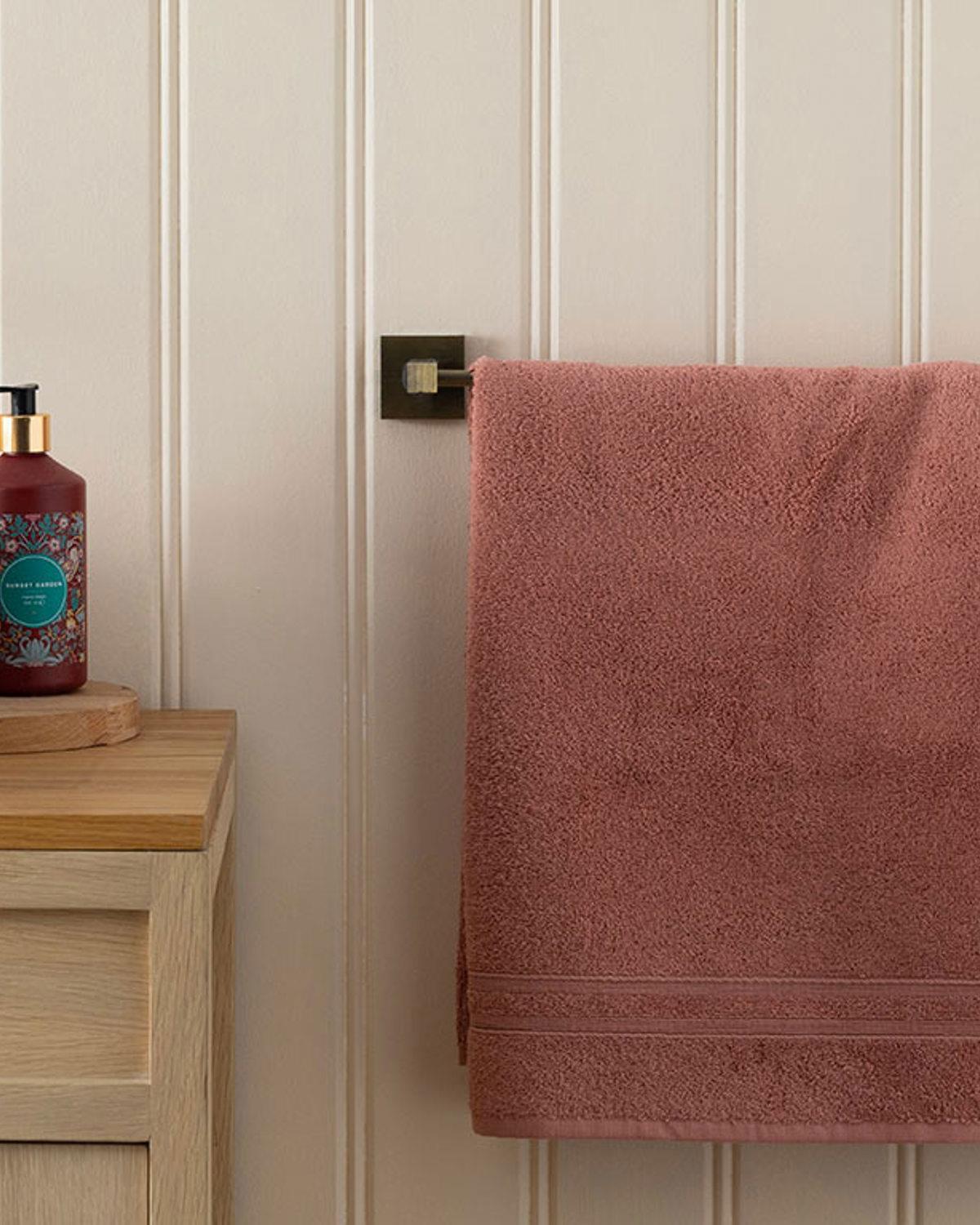 Pure Basic Yüz Havlusu Gül Kurusu