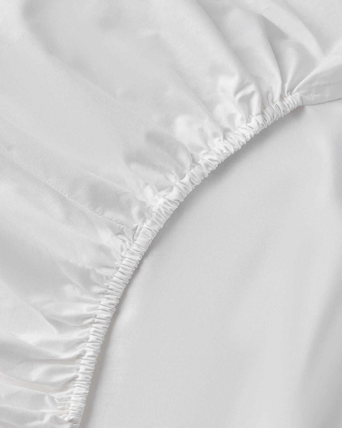 Pure Essence Nakışlı Pamuk King Size Nevresim Takımı 240x220 cm Beyaz