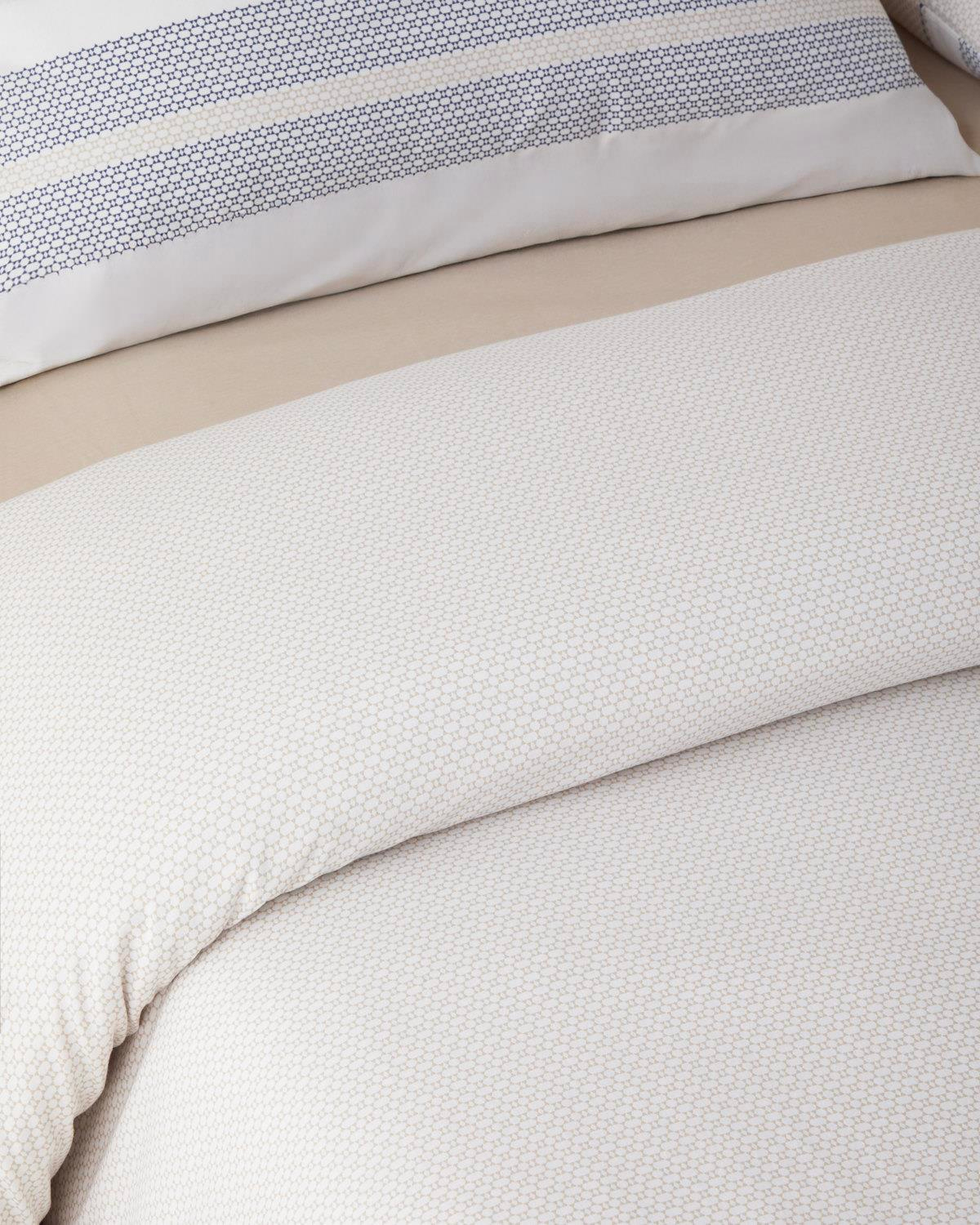 Pure Line Kolay Ütülenir Çift Kişilik Nevresim Takımı 200x220 cm Bej