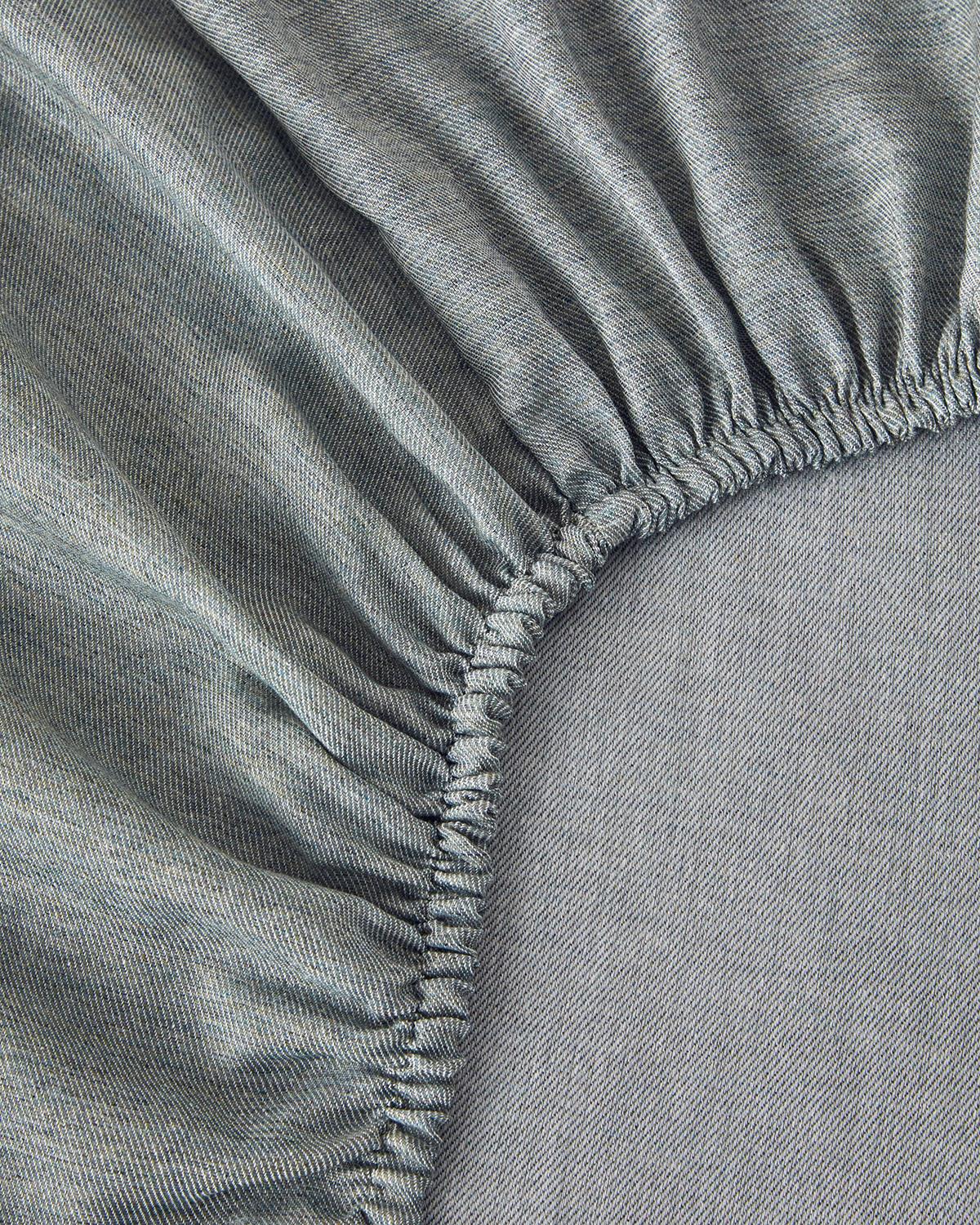 Pure Stripe İpliği Boyalı Çift Kişilik Nevresim Takımı 200x220 cm Yeşil