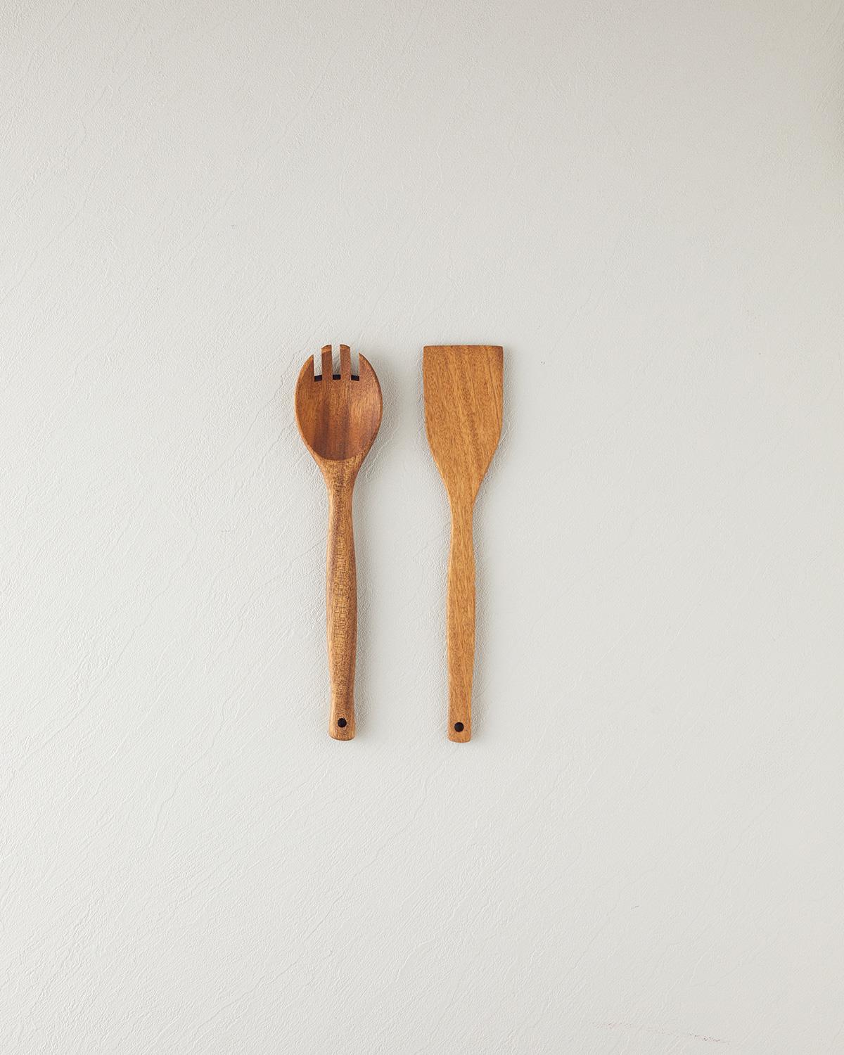 Pure Wooden Iroco 2'li Servis Gereci Kahve