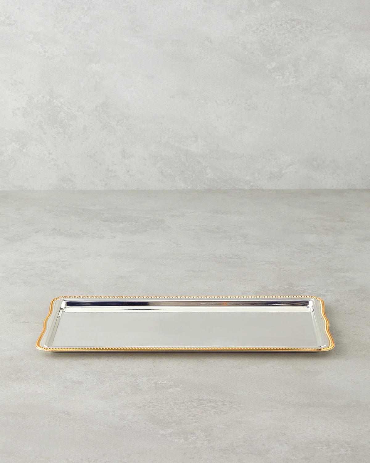 Reflection Metal Tepsi 32x17 cm Gold-Silver