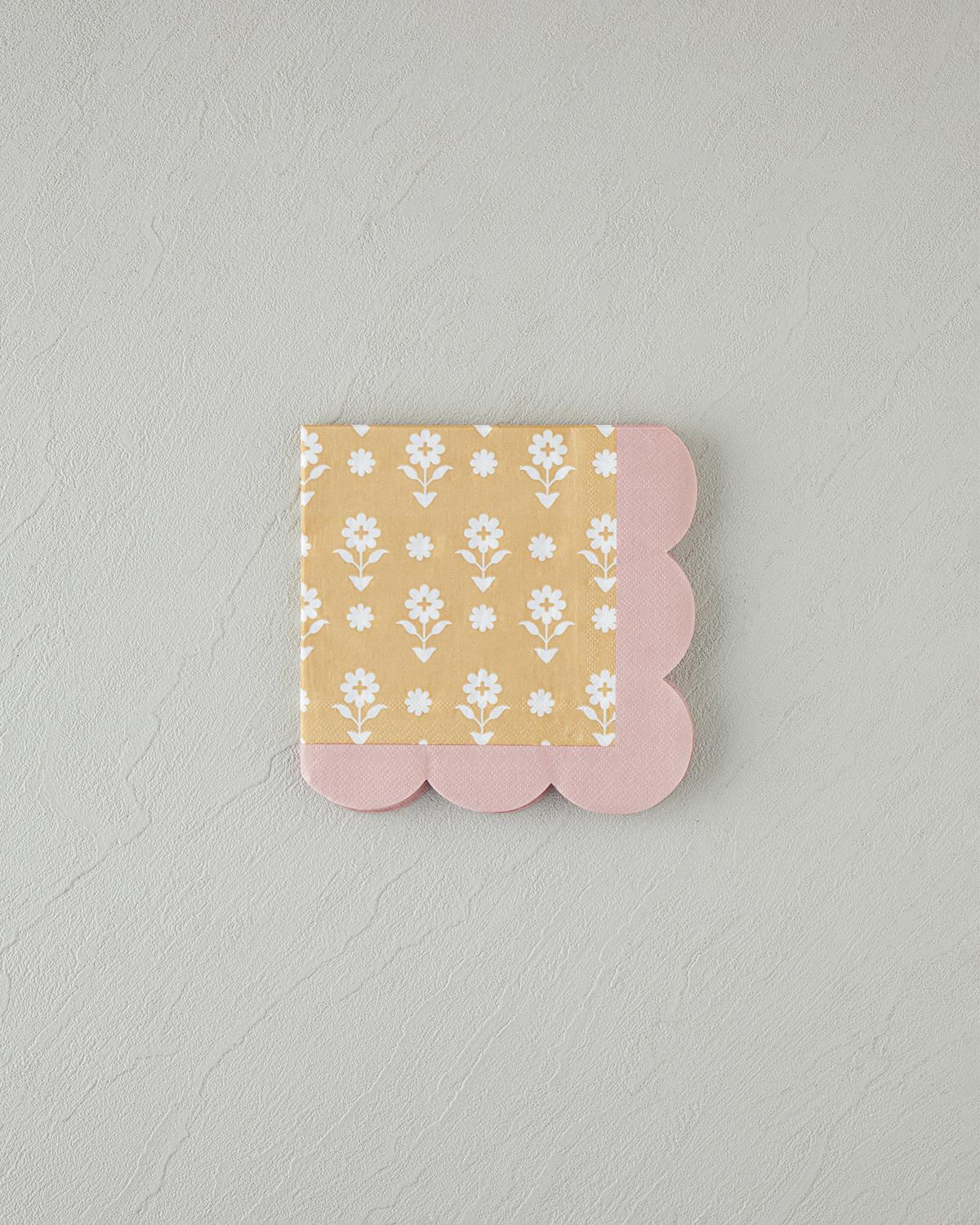 Retro Style Kağıt 20'li Kağıt Peçete 33x33 cm Pembe