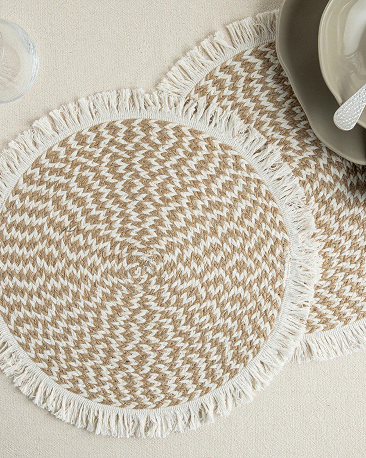 Rolena Jüt 2'li Amerikan Servis 35 cm Krem