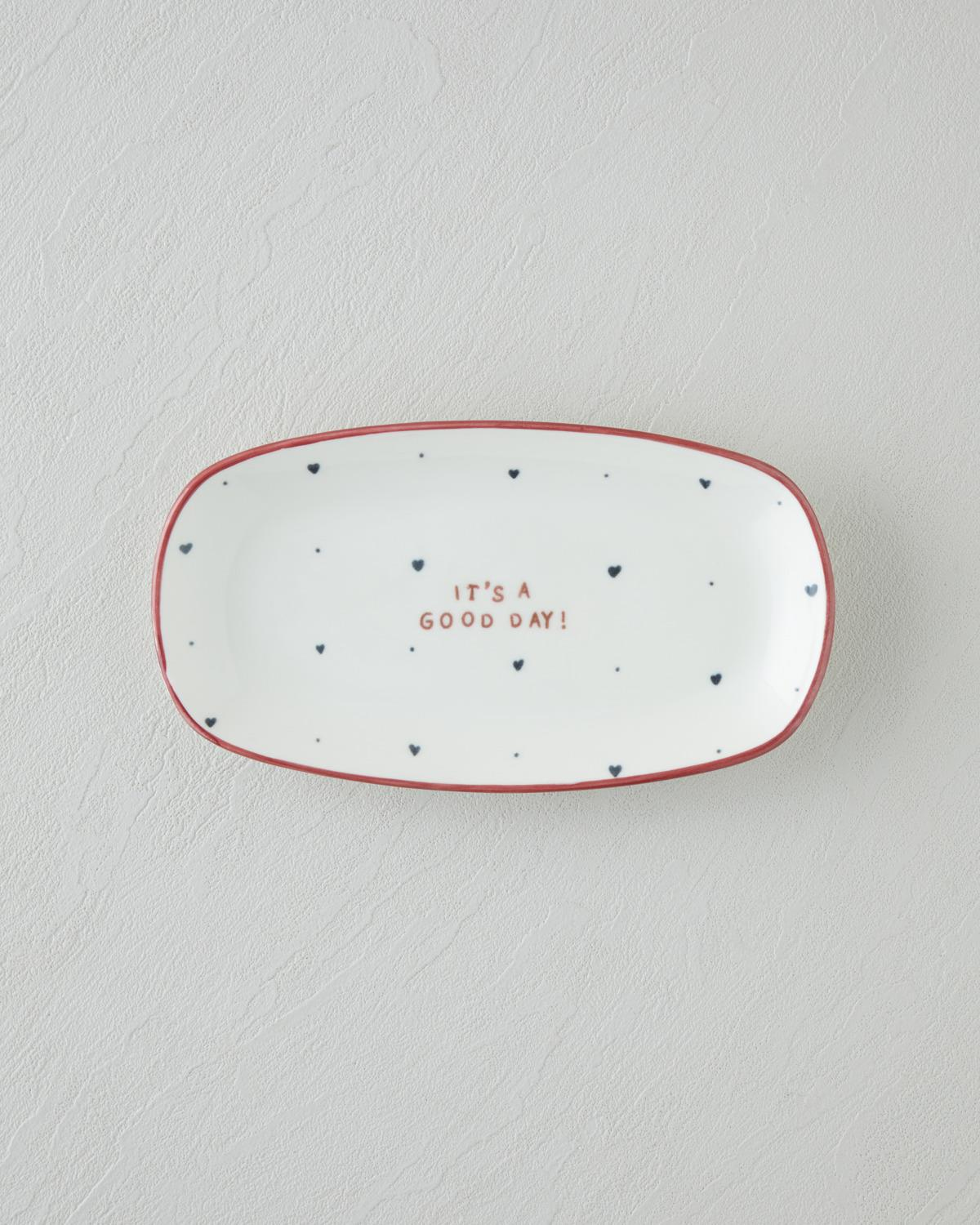 Romance Porselen Kahvaltı Takımı 12 Parça 6 Kişilik Kırmızı-Siyah