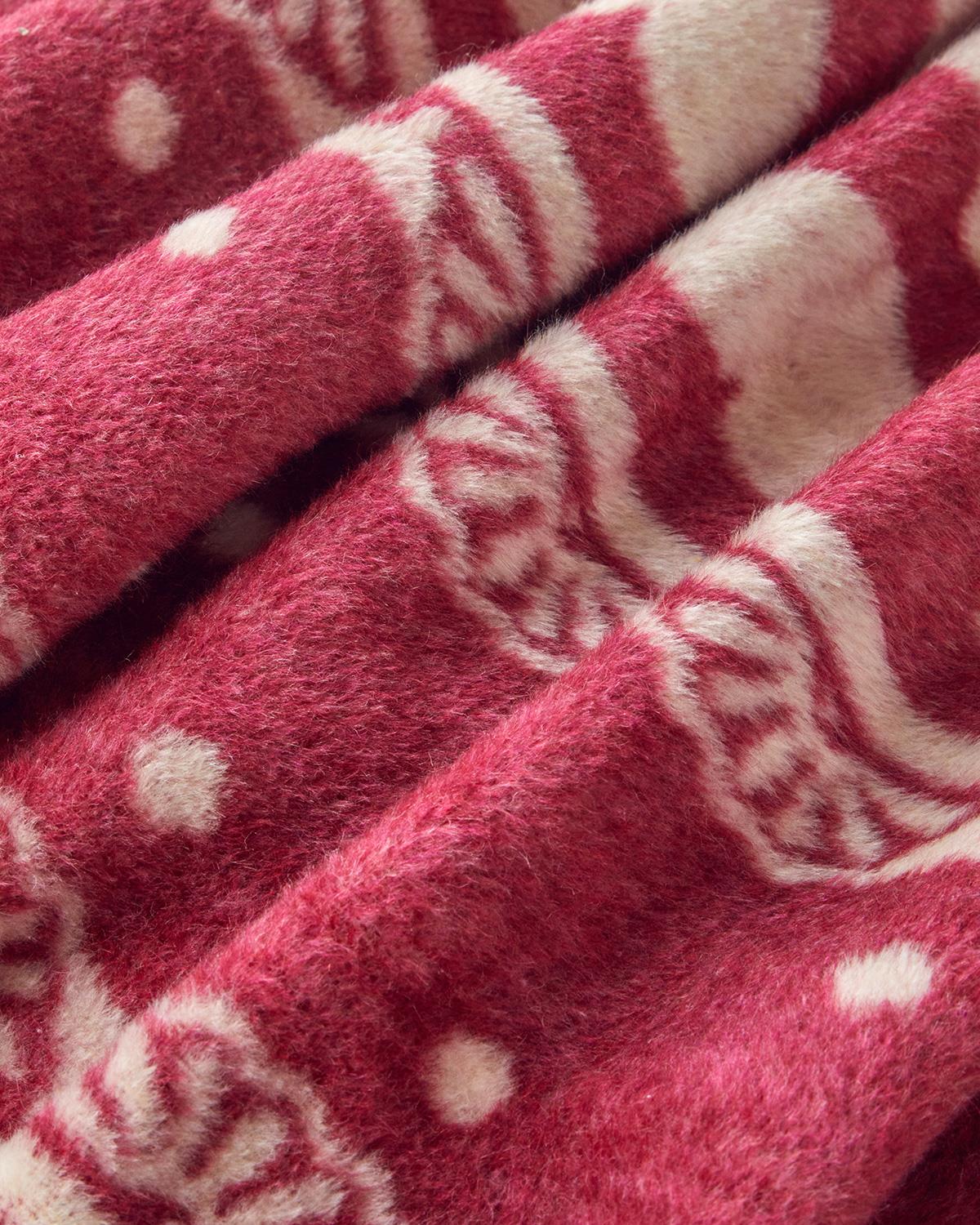 romantic memories Akrilik Tv Battaniye 130x170 cm Vişne