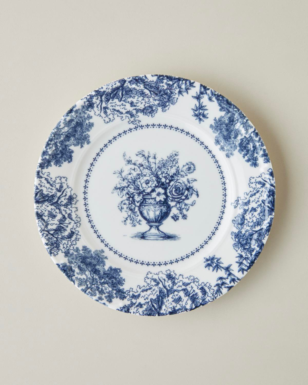 Rosen Porselen Yemek Takımı 24 Parça 6 Kişilik Lacivert