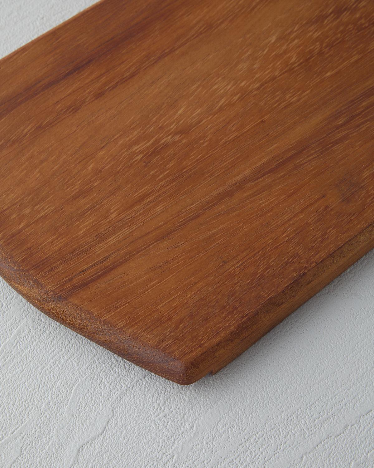 Rustic Iroco Sunum Tahtası 36,5x17,5 cm Kahverengi
