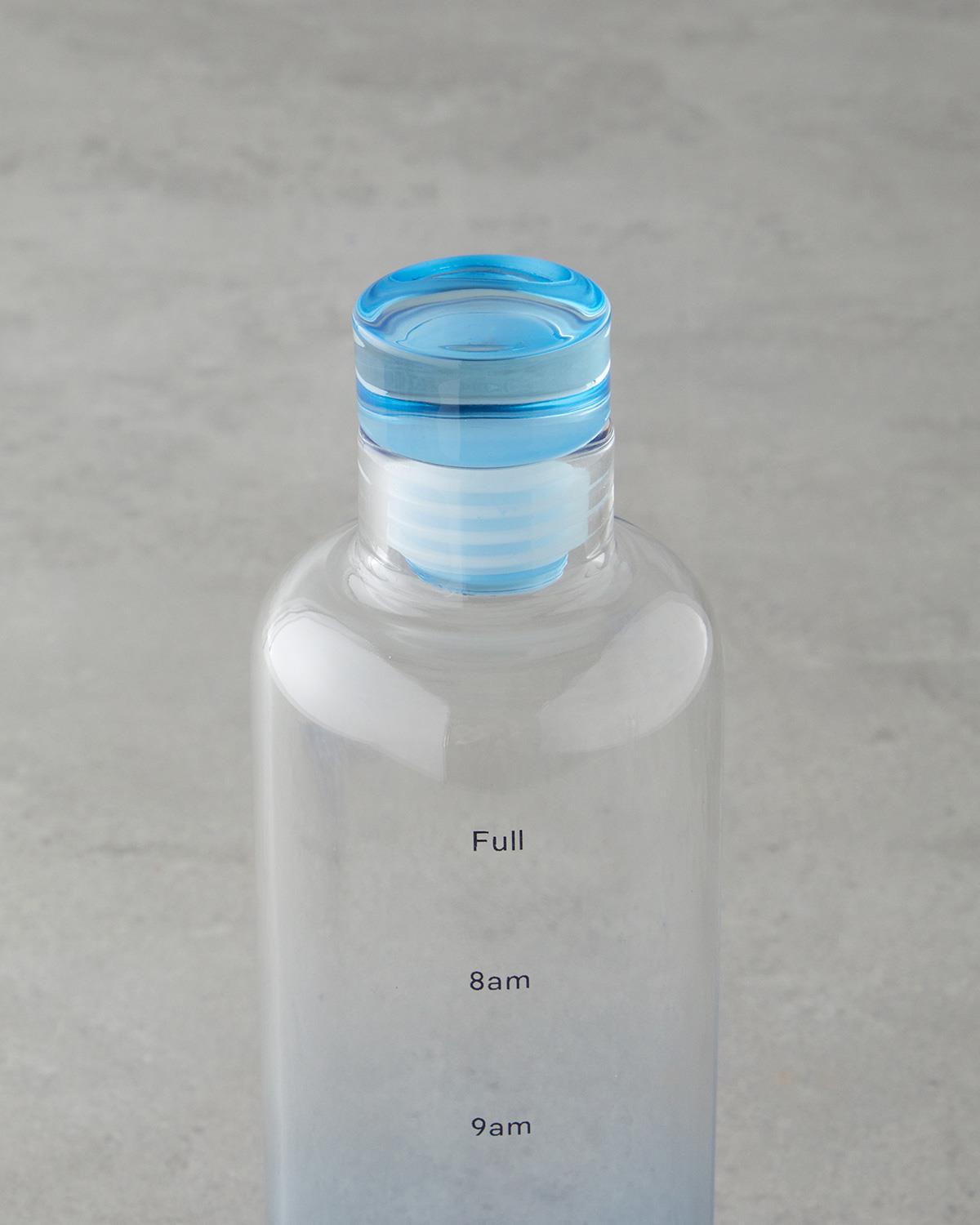 Sanitary Borosilikat Şişe 550 ml Mavi