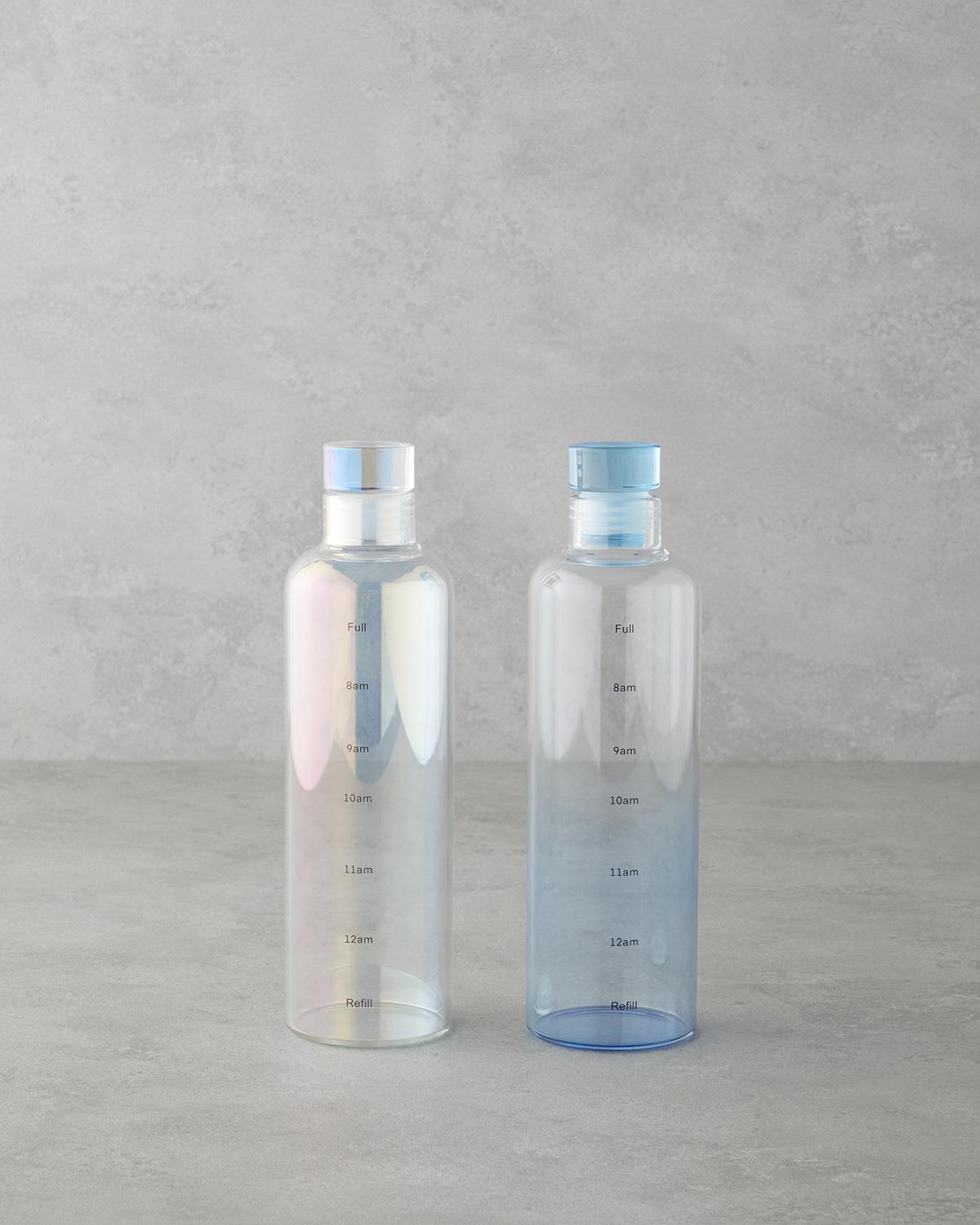 Sanitary Borosilikat Şişe 550 ml Mavi