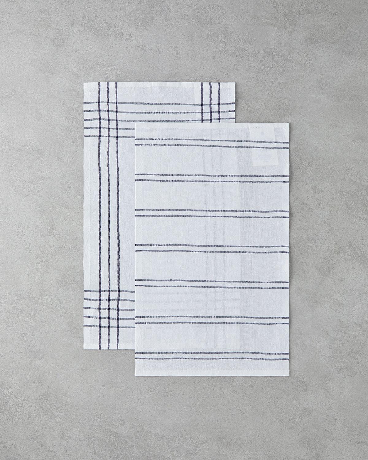 Savory Pamuk Polyester 2'li Kurulama Bezi 30x50 cm Lacivert