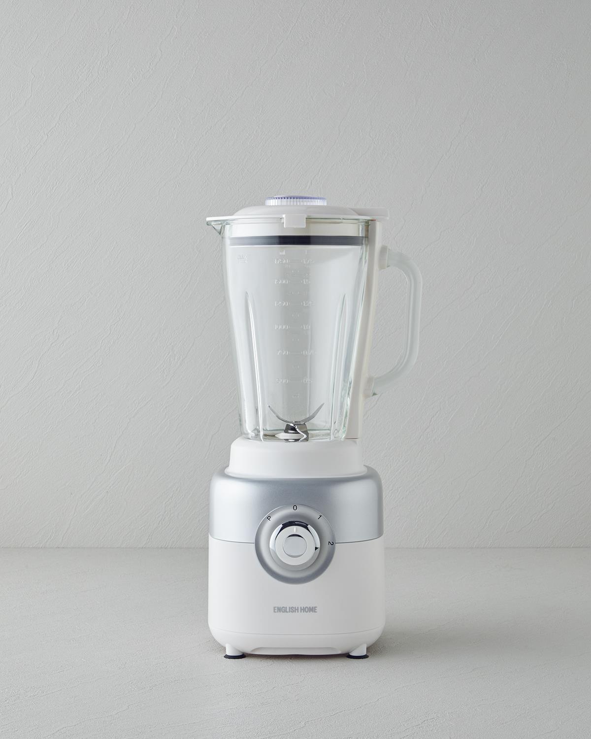 Sbl 3001 Cam Sürahi Blender Beyaz-Krom