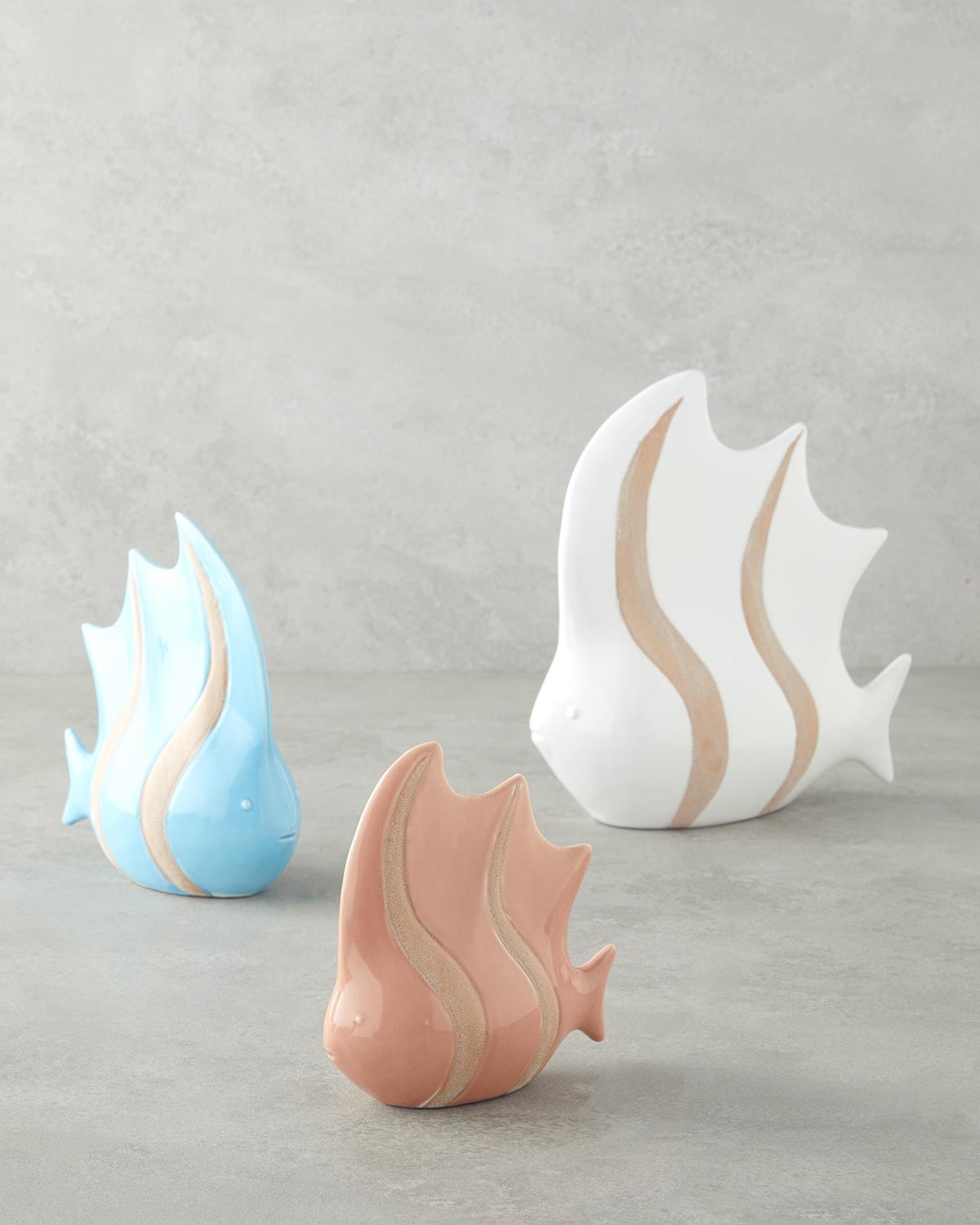 Seafish Biblo 20,5x9,5x22 cm Beyaz