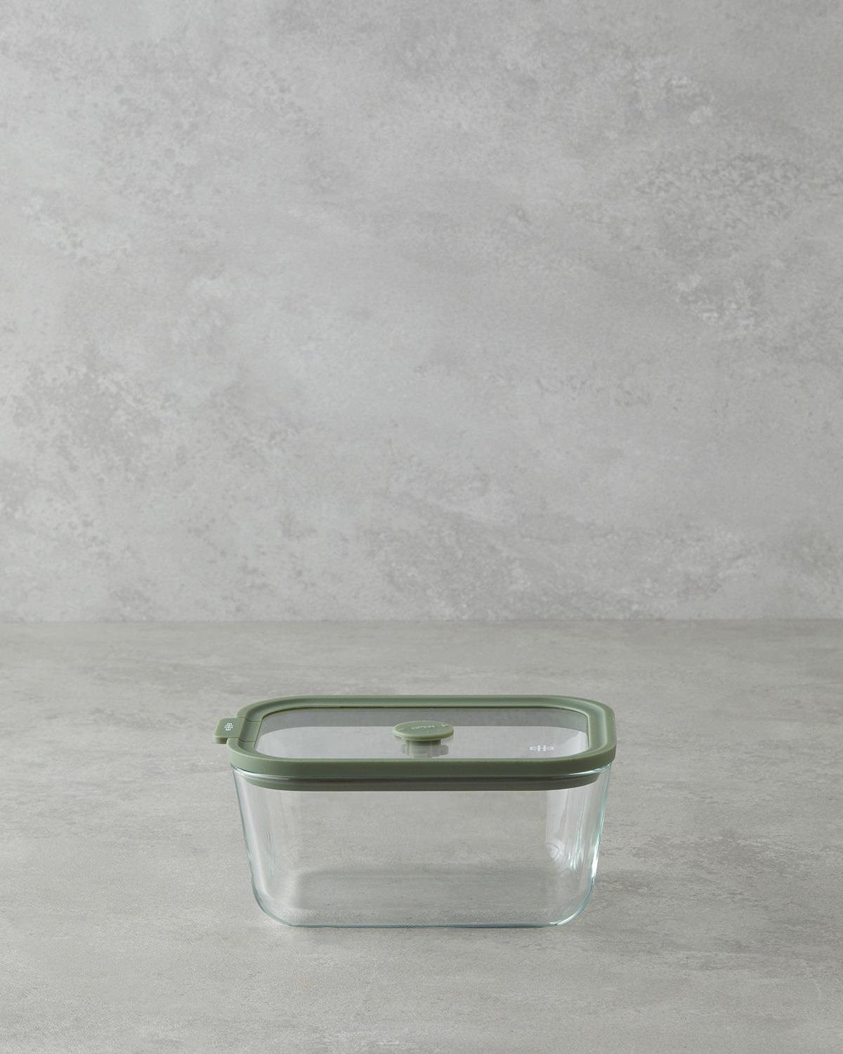 Simone Borosilikat Saklama Kabı 750 ml Yeşil