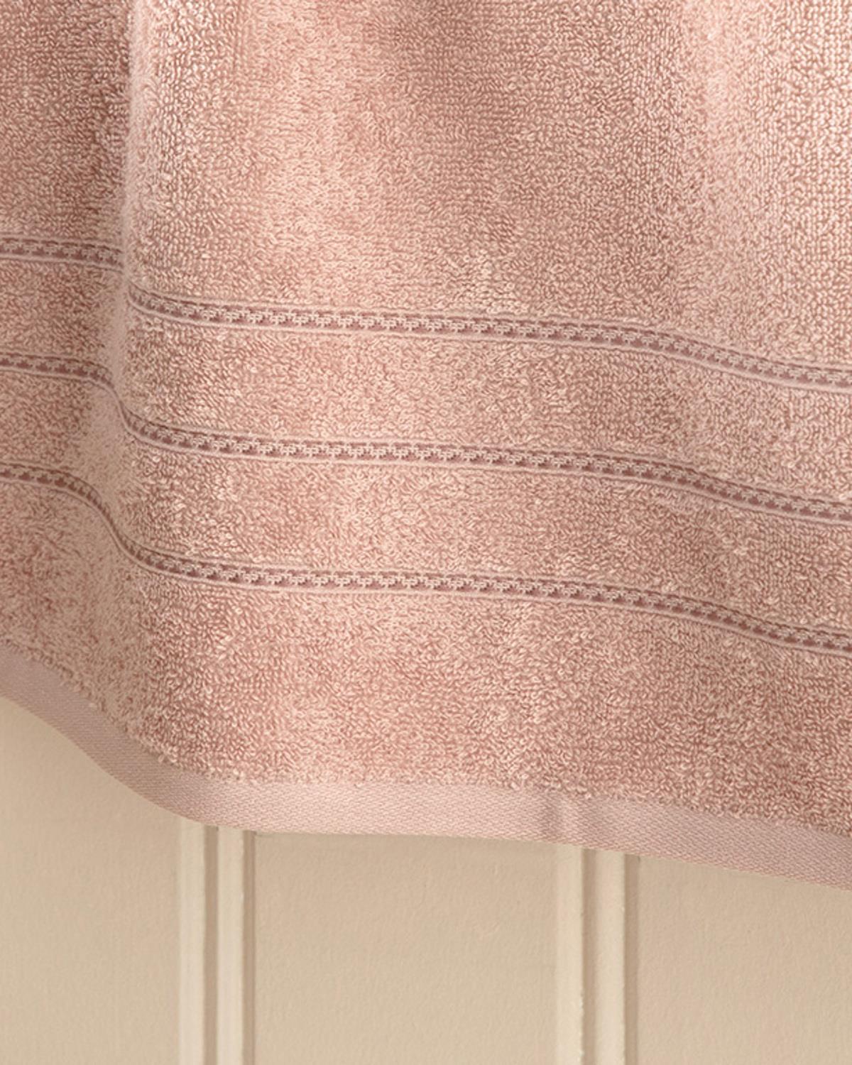 Soft Pamuklu Yüz Havlusu Açık Pembe