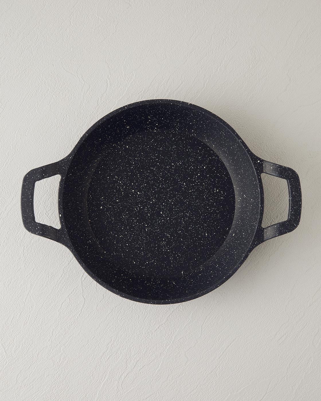 Sofya Alüminyum 2'li Sahan Seti 18-20 cm Siyah