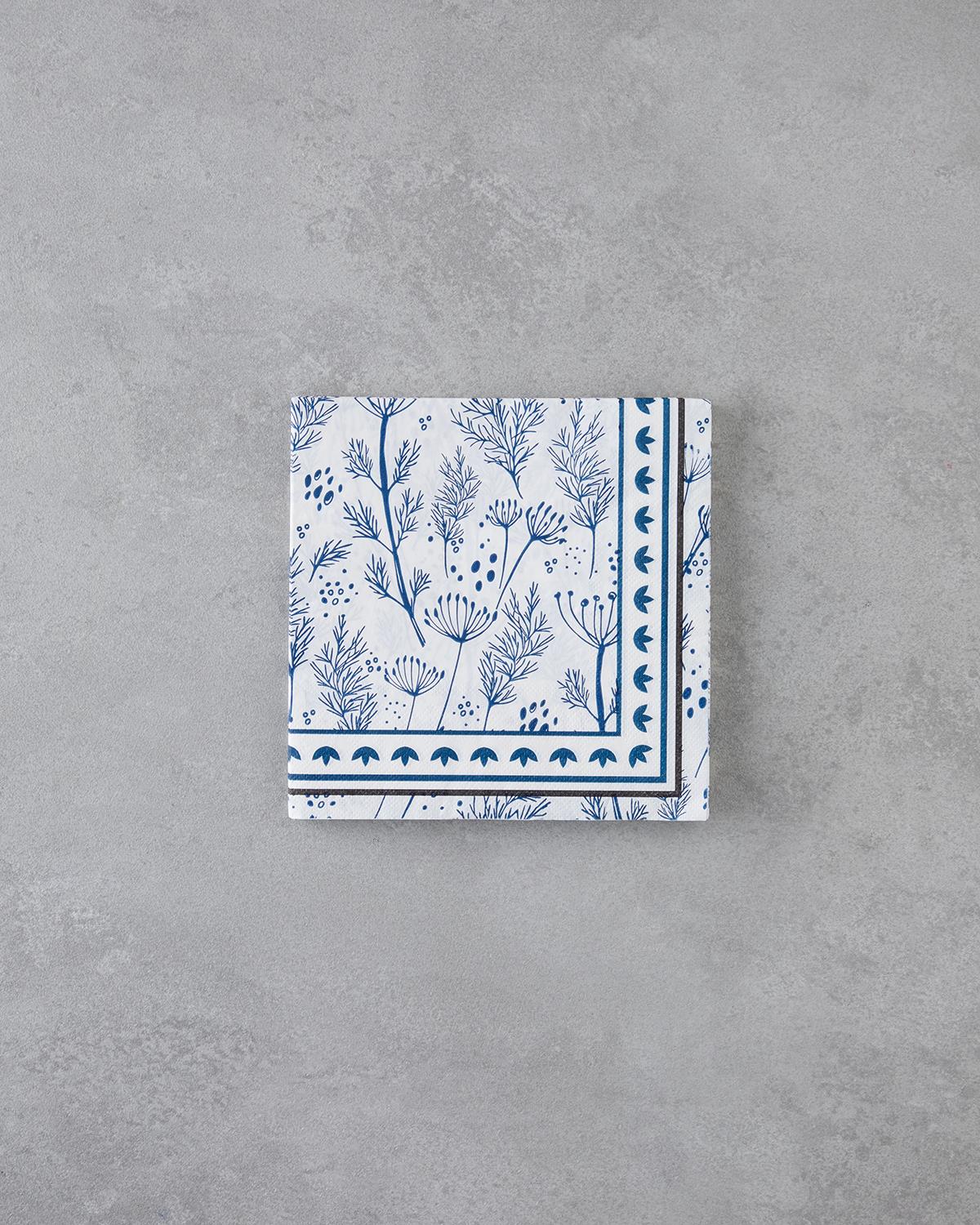 Solea Kağıt 20'li Kağıt Peçete 33x33 cm Lacivert