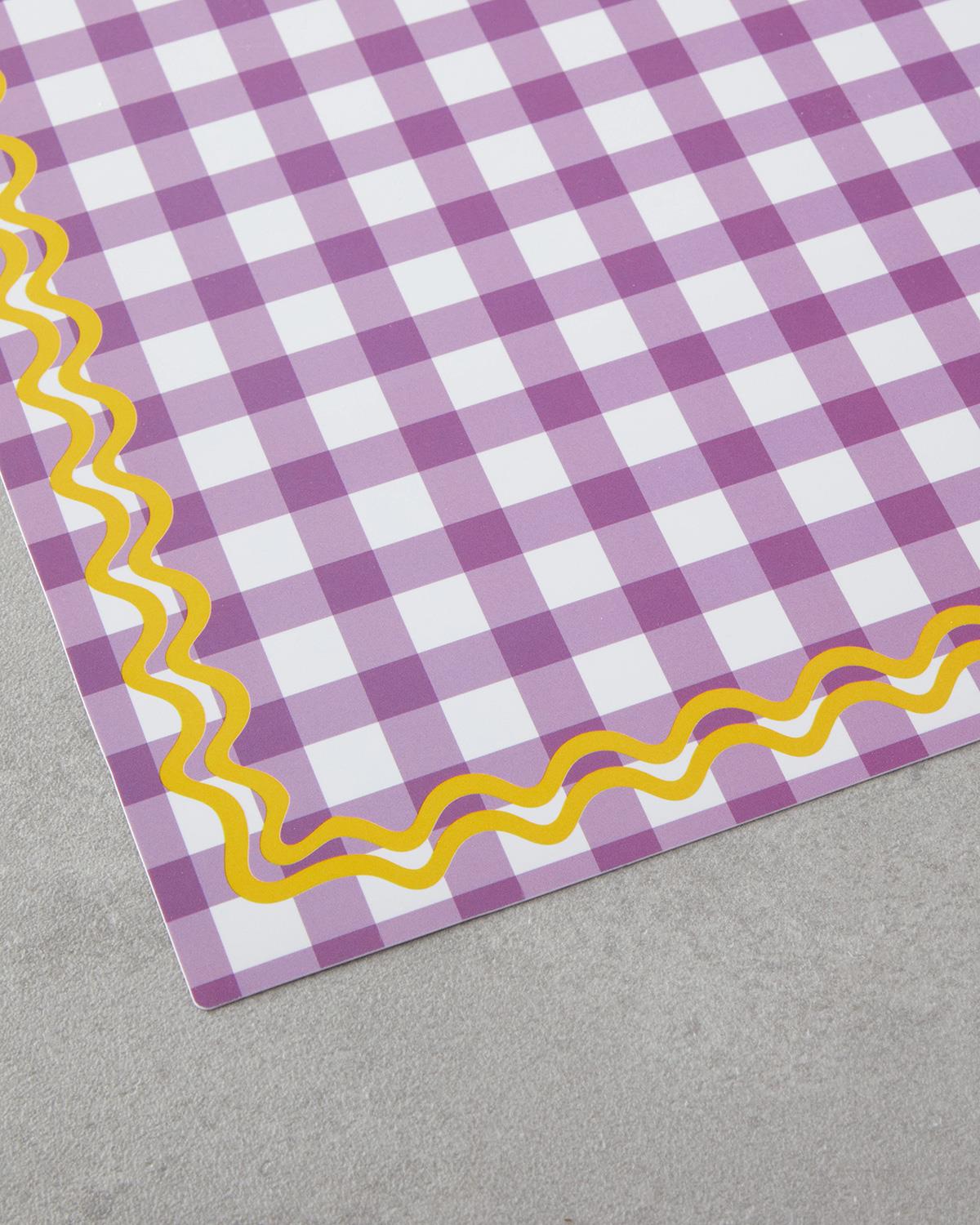 Sommertanz Polipropilen 2'li Amerikan Servis 29x42 cm Mor