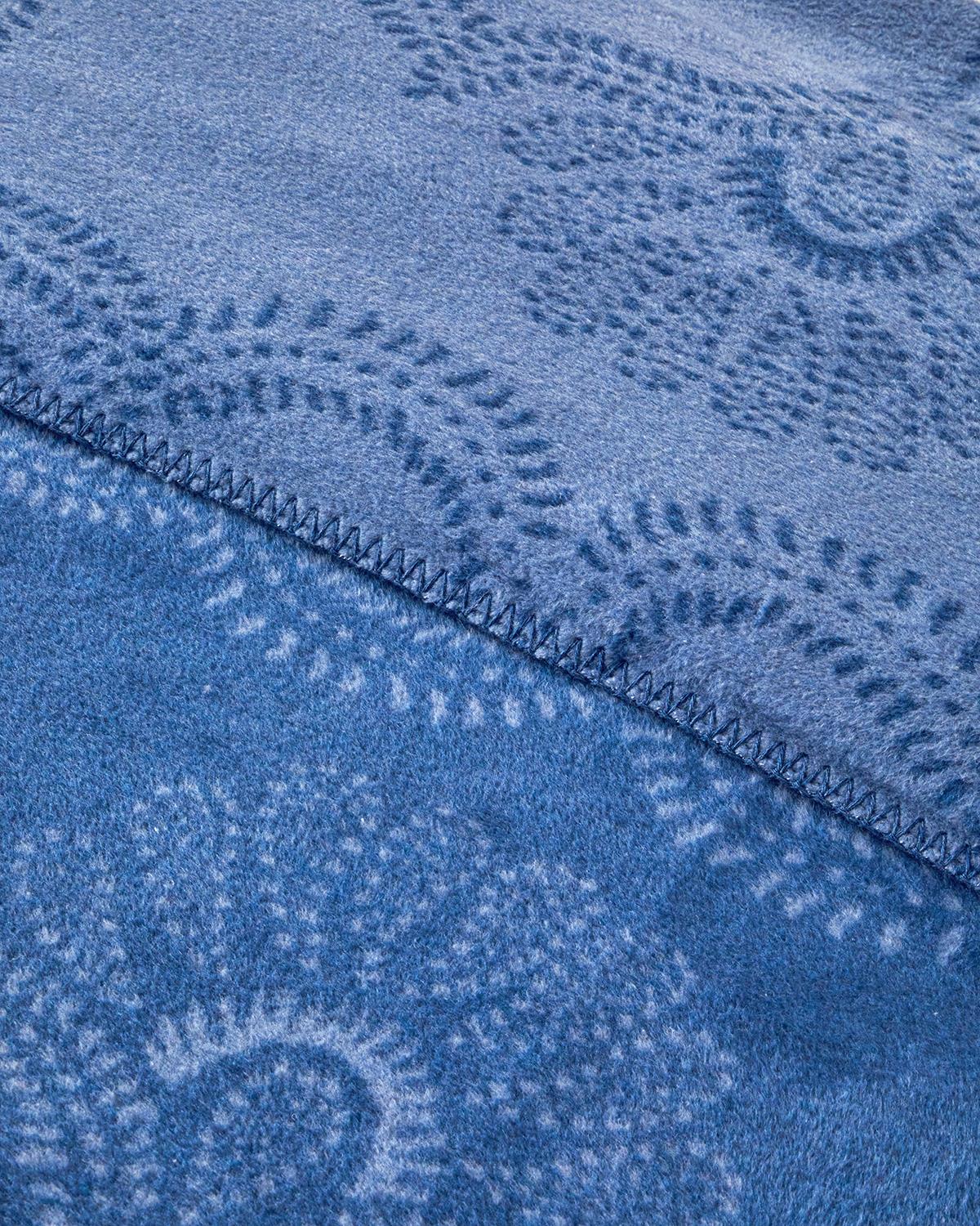 Spread Pamuklu Çift Kişilik Battaniye 200x220 cm Mavi