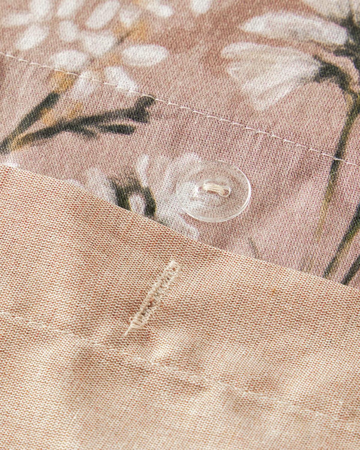 Sweet Spring Dijital Baskılı Soft Cotton Tek Kişilik Nevresim Takımı Gül Kurusu
