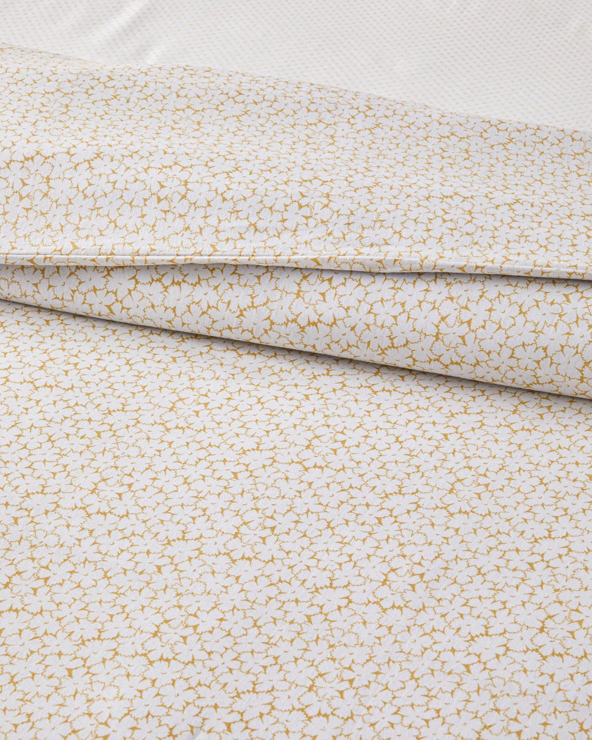 Sweet Violet Kolay Ütülenir Çift Kişilik Nevresim Takımı 200x220 cm Yağ Yeşili