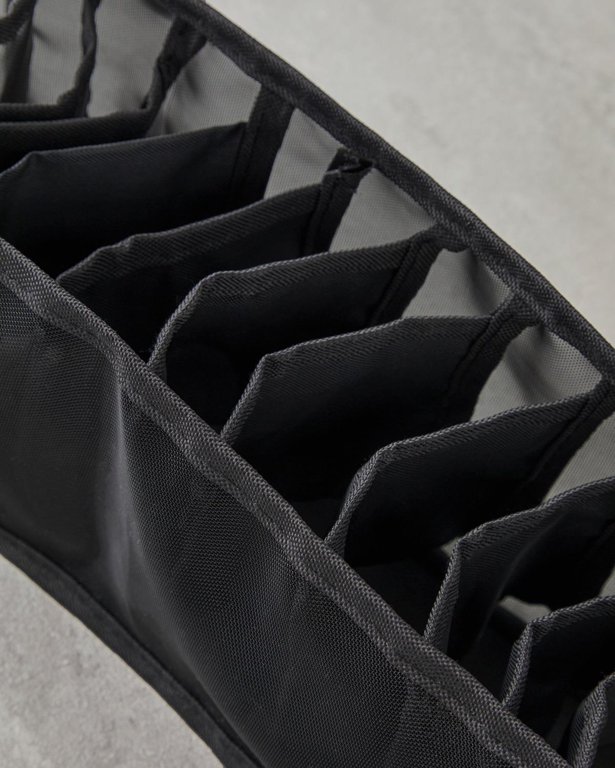 Sylvia Polyester Organizer Siyah