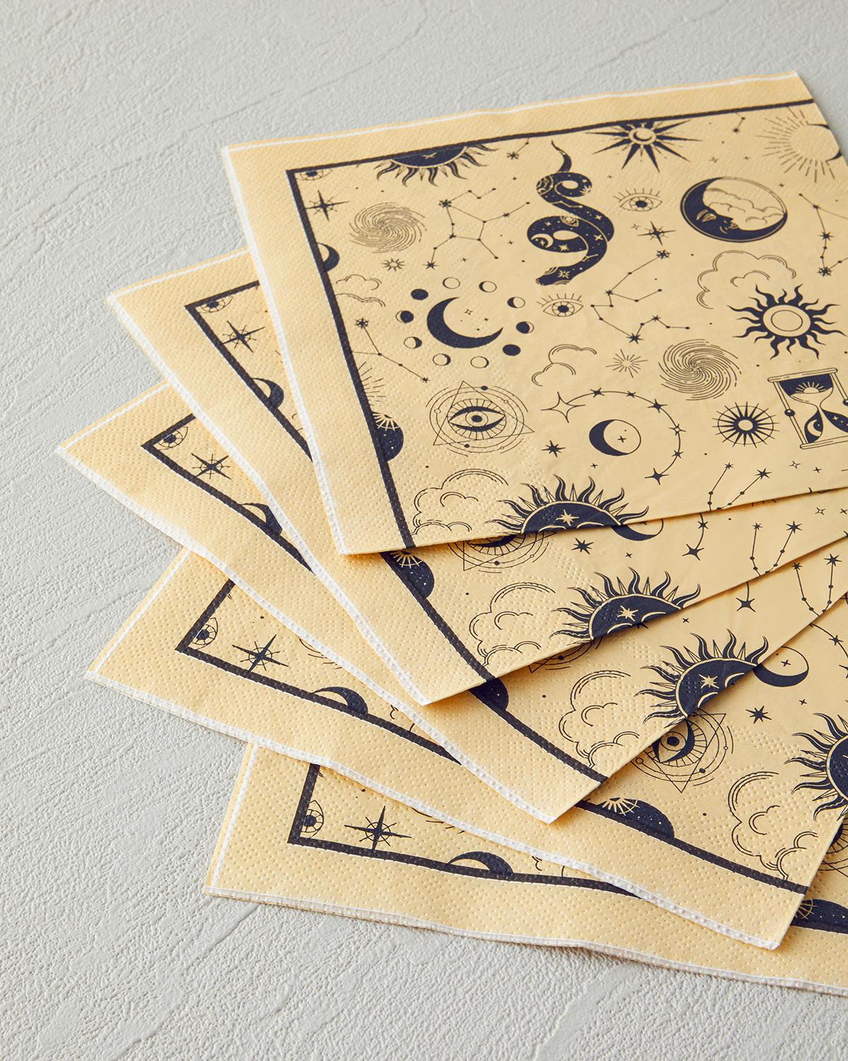 Talisman Kağıt 20'li Kağıt Peçete 33x33 cm Siyah