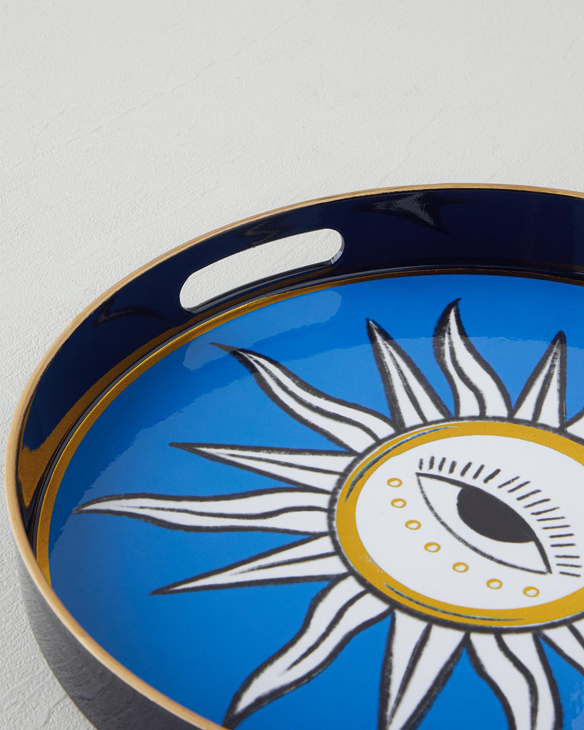 Talisman Sunny PP Tepsi 33 cm Mavi