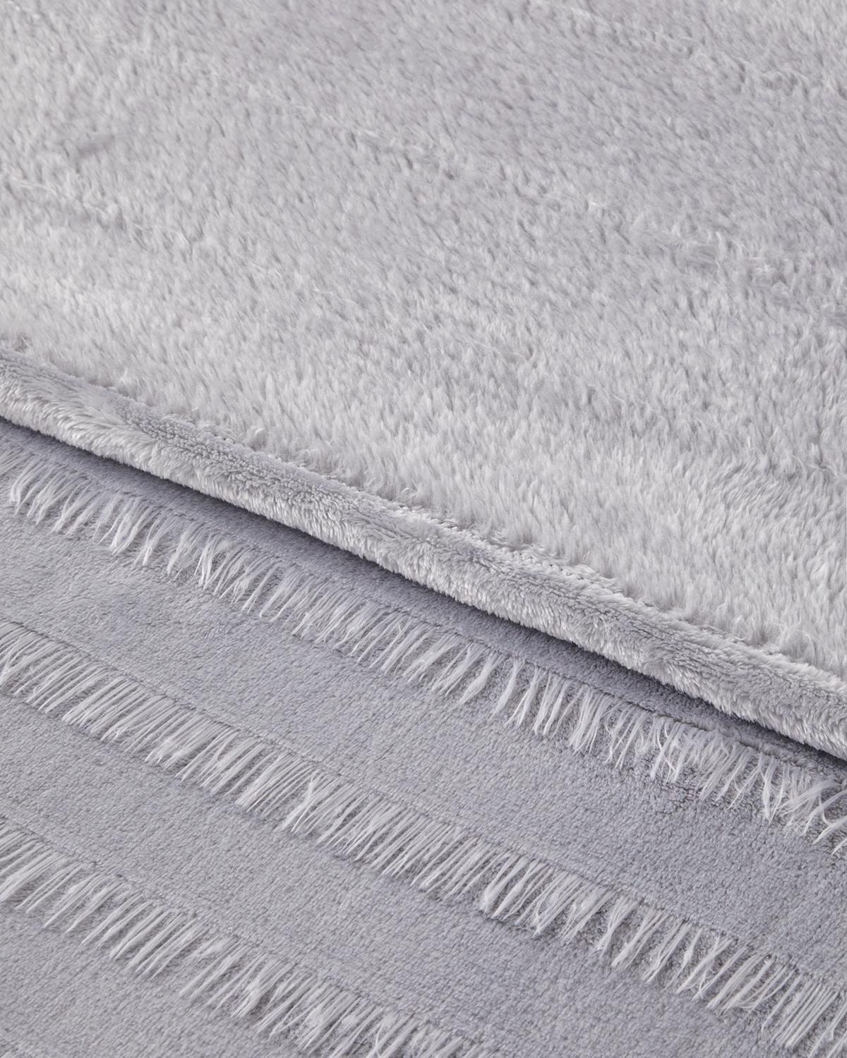 Tassel Dream Supersoft Tek Kişilik Battaniye 150x200 cm Gri