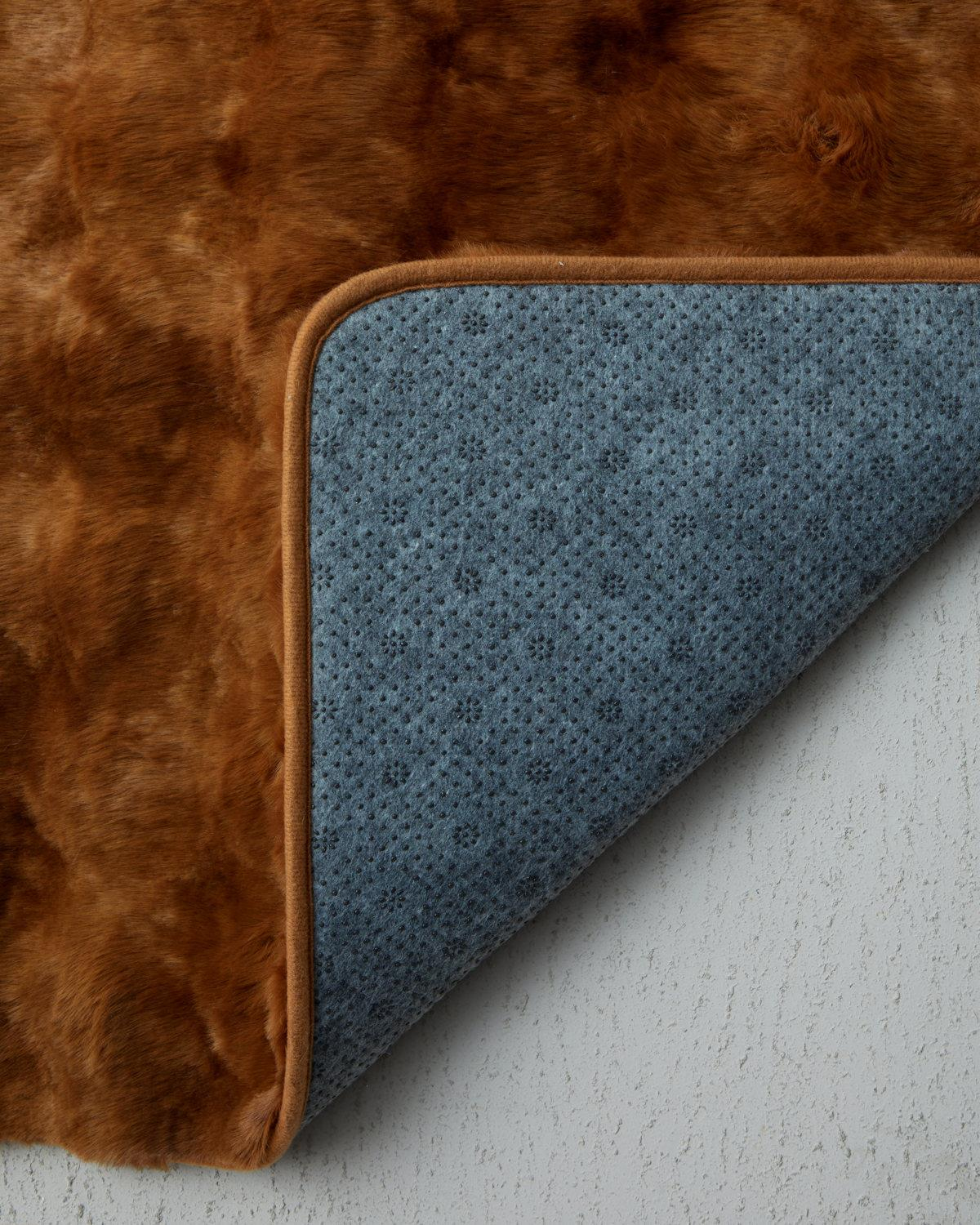 Terra Pelüş Halı 120x180 cm Kahve