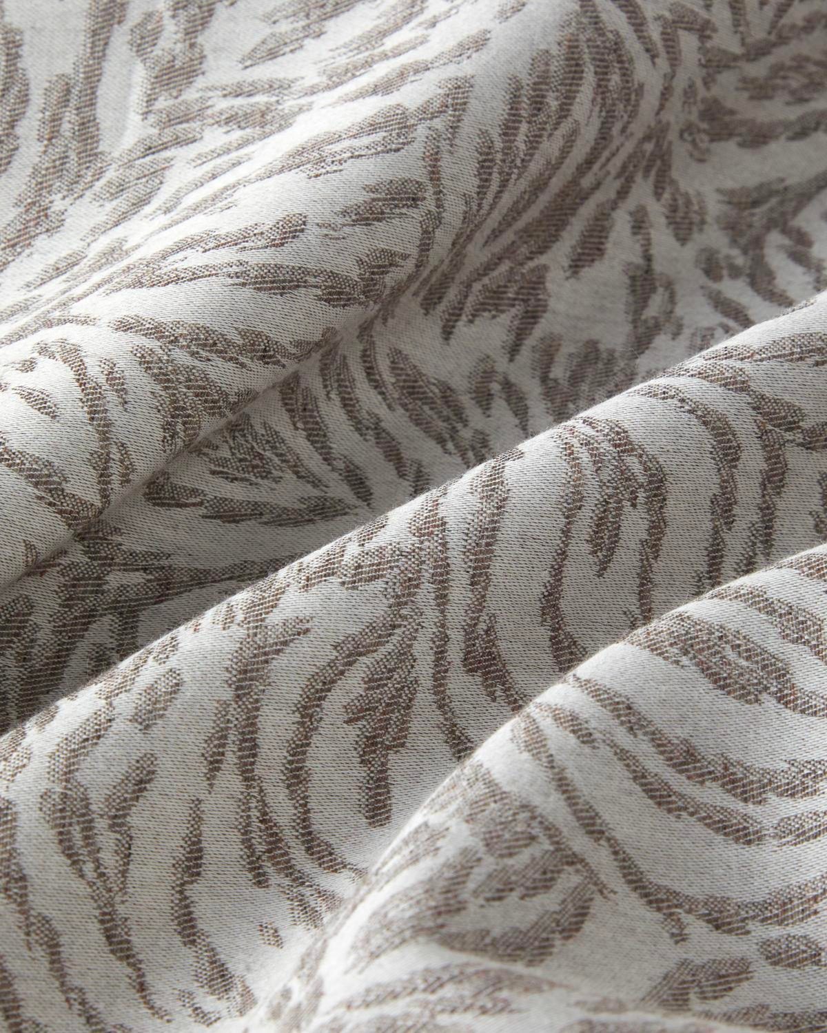 Terra Soul Jakarlı Çift Kişilik Nevresim Takımı 200x220 cm Bej