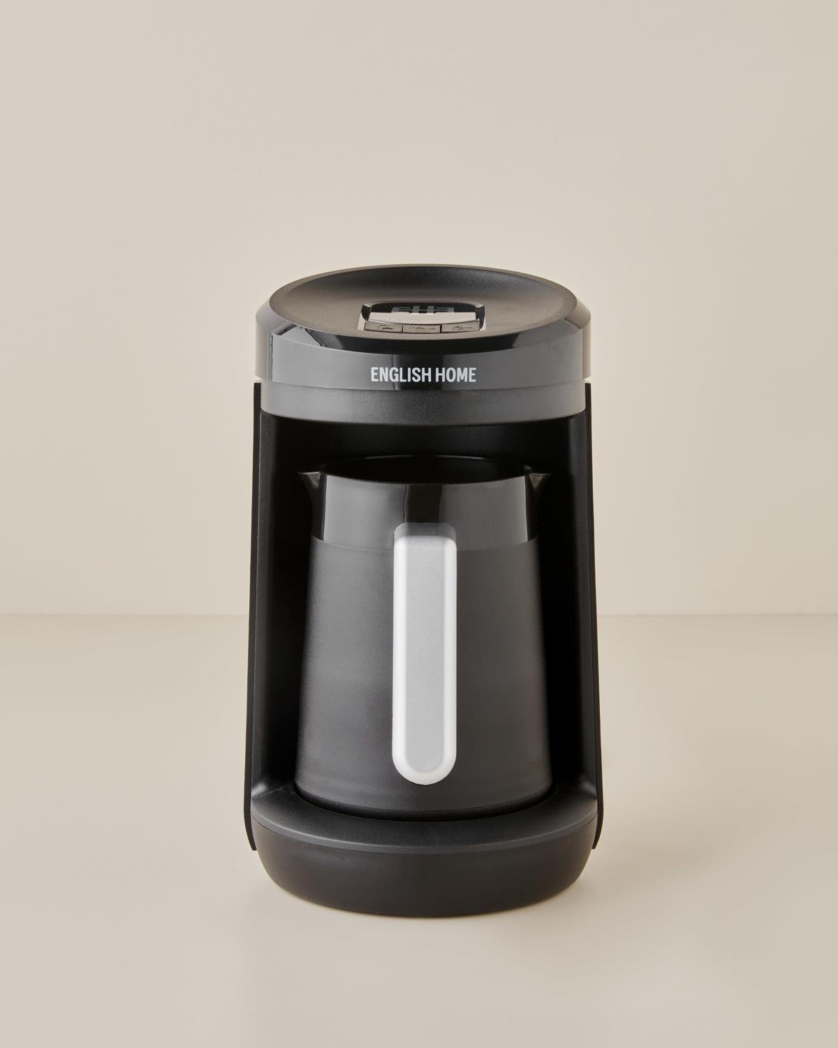 TKM 6040 Plastik Cezve Sütlü Türk Kahvesi Makinesi Siyah-Krom