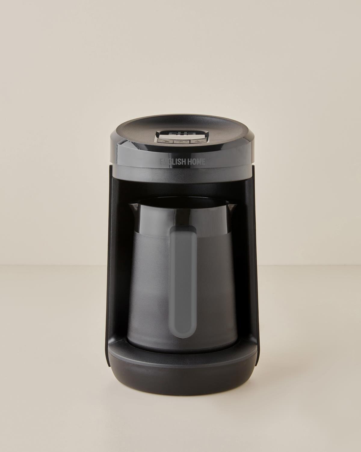 TKM 6040 Plastik Cezve Sütlü Türk Kahvesi Makinesi Antrasit