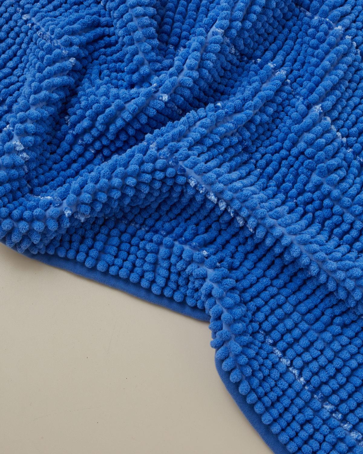 Trendy Kaydırmaz Taban Banyo Paspası 50x80 cm Mavi