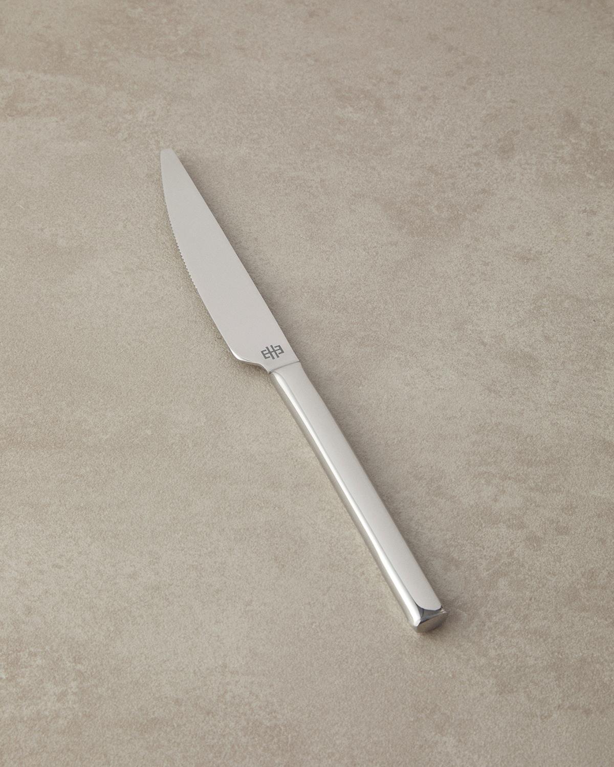 Troy 18/10 Paslanmaz Çelik Çatal Kaşık Bıçak Tk. 18 Parça 6 Kişilik Silver