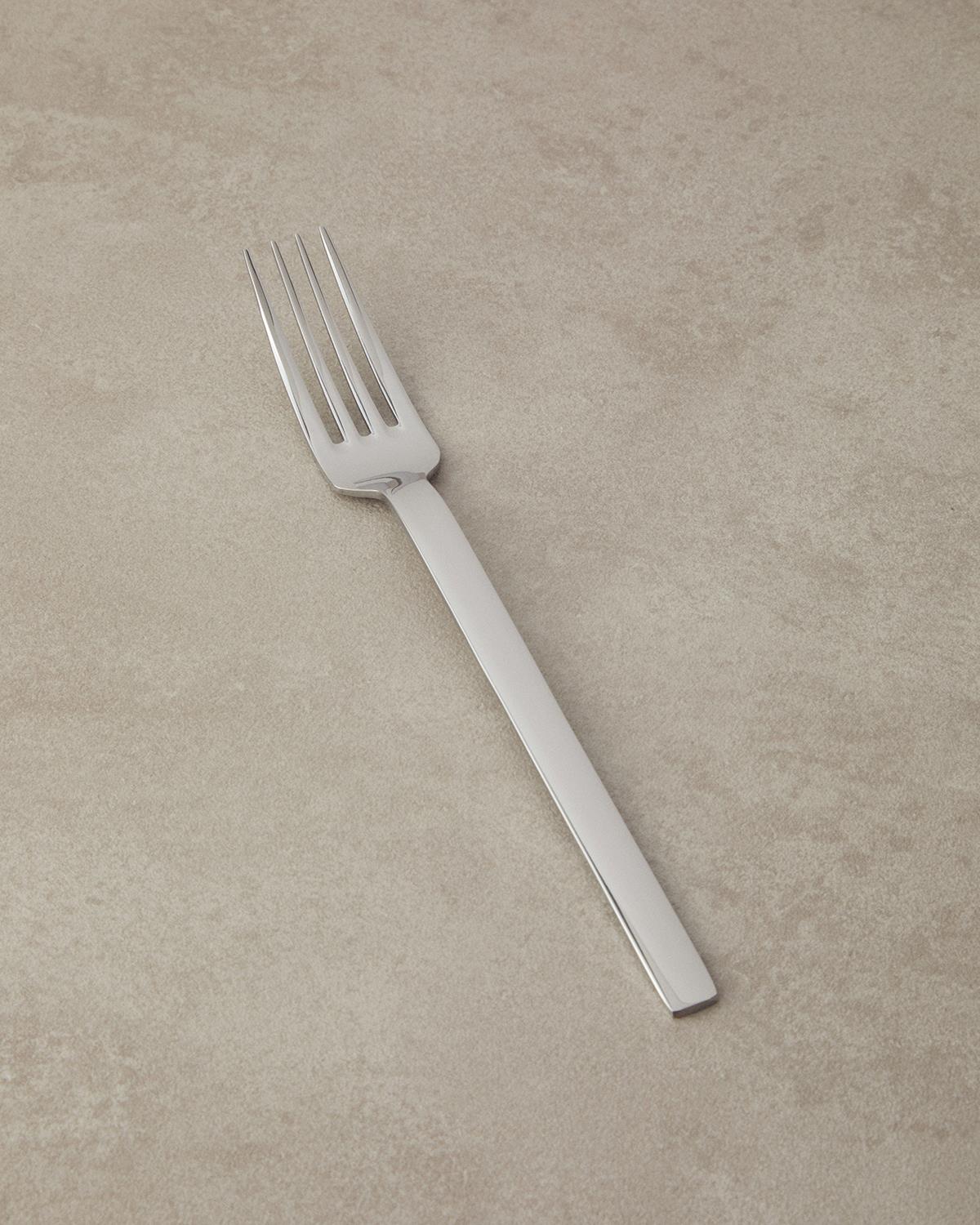 Troy 18/10 Paslanmaz Çelik Çatal Kaşık Bıçak Tk. 18 Parça 6 Kişilik Silver
