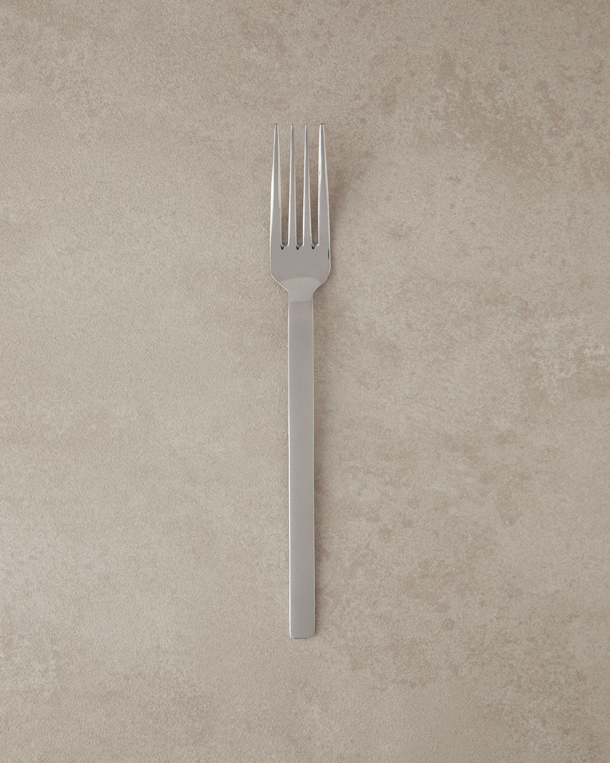 Troy 18/10 Paslanmaz Çelik Çatal Kaşık Bıçak Tk. 18 Parça 6 Kişilik Silver