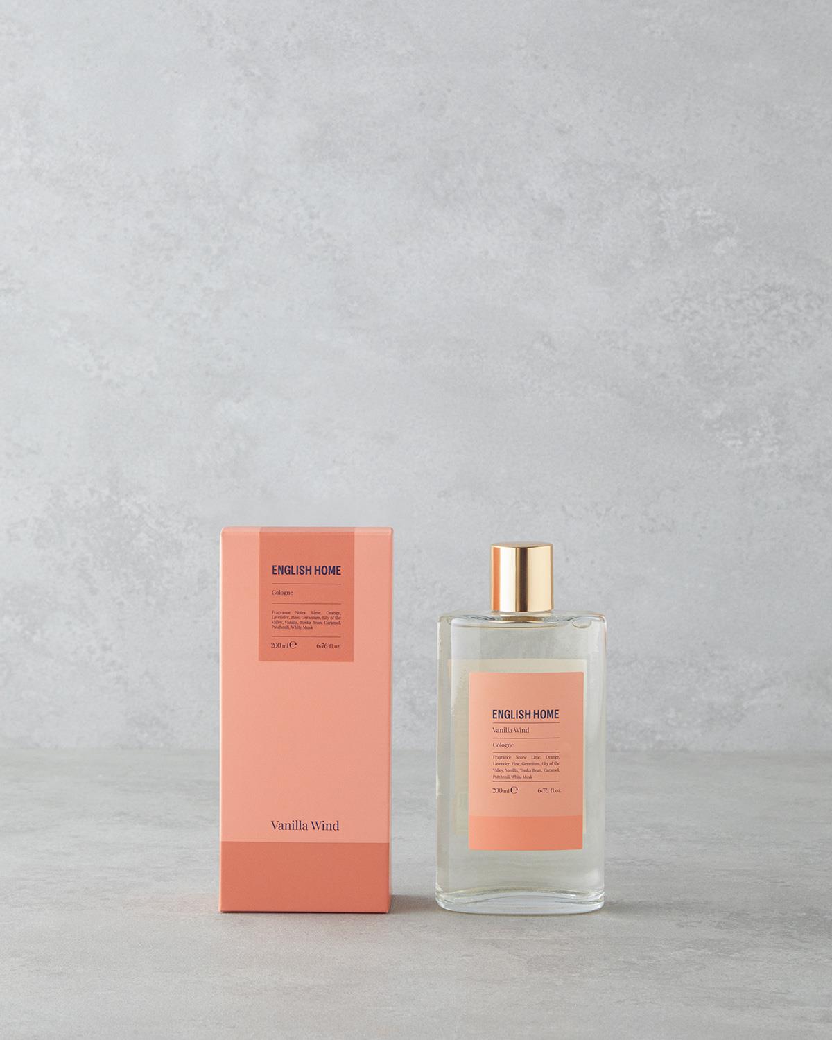 Vanilla Wind Kolonya 200 ml Şeffaf