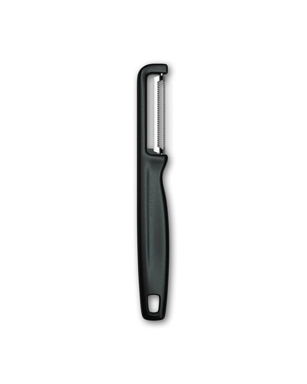 Victorinox 6.0943.3 IOTA Tırtıklı Kenar Çift Taraf Soyacak Siyah
