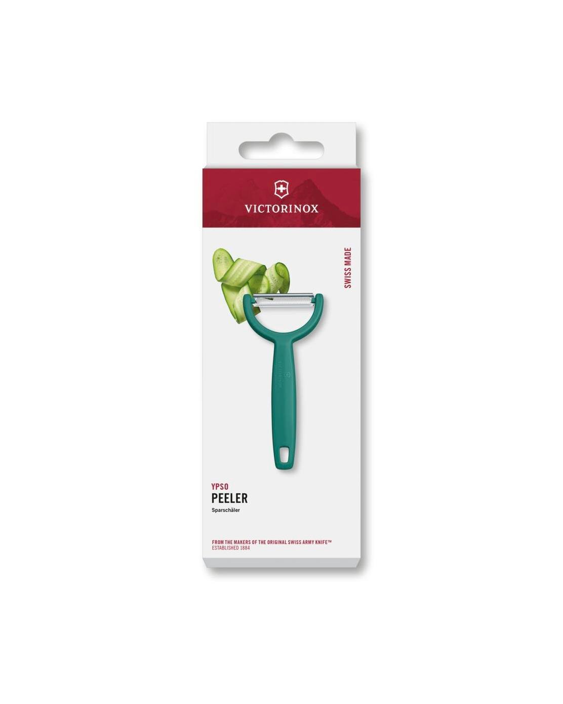 Victorinox 6.0963.4 YPSO Tırtıklı Kenar Çift Taraf Soyacak Yeşil