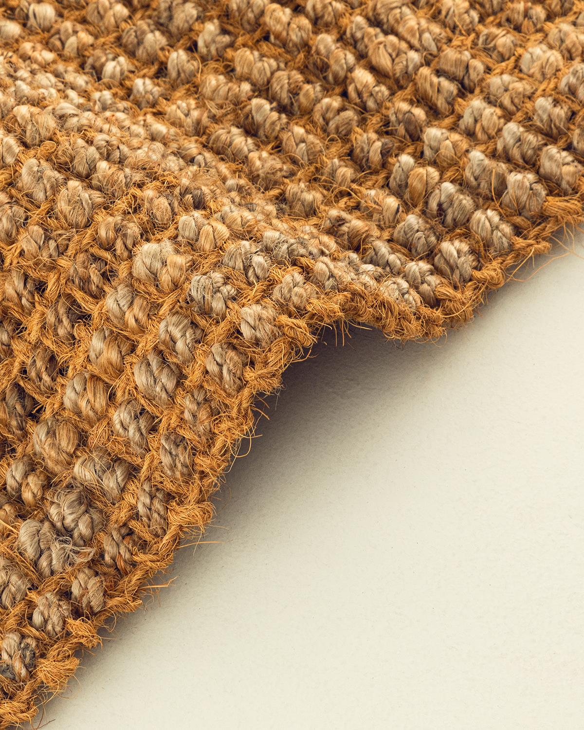 Vinette Dekoratif Jüt Kilim Naturel