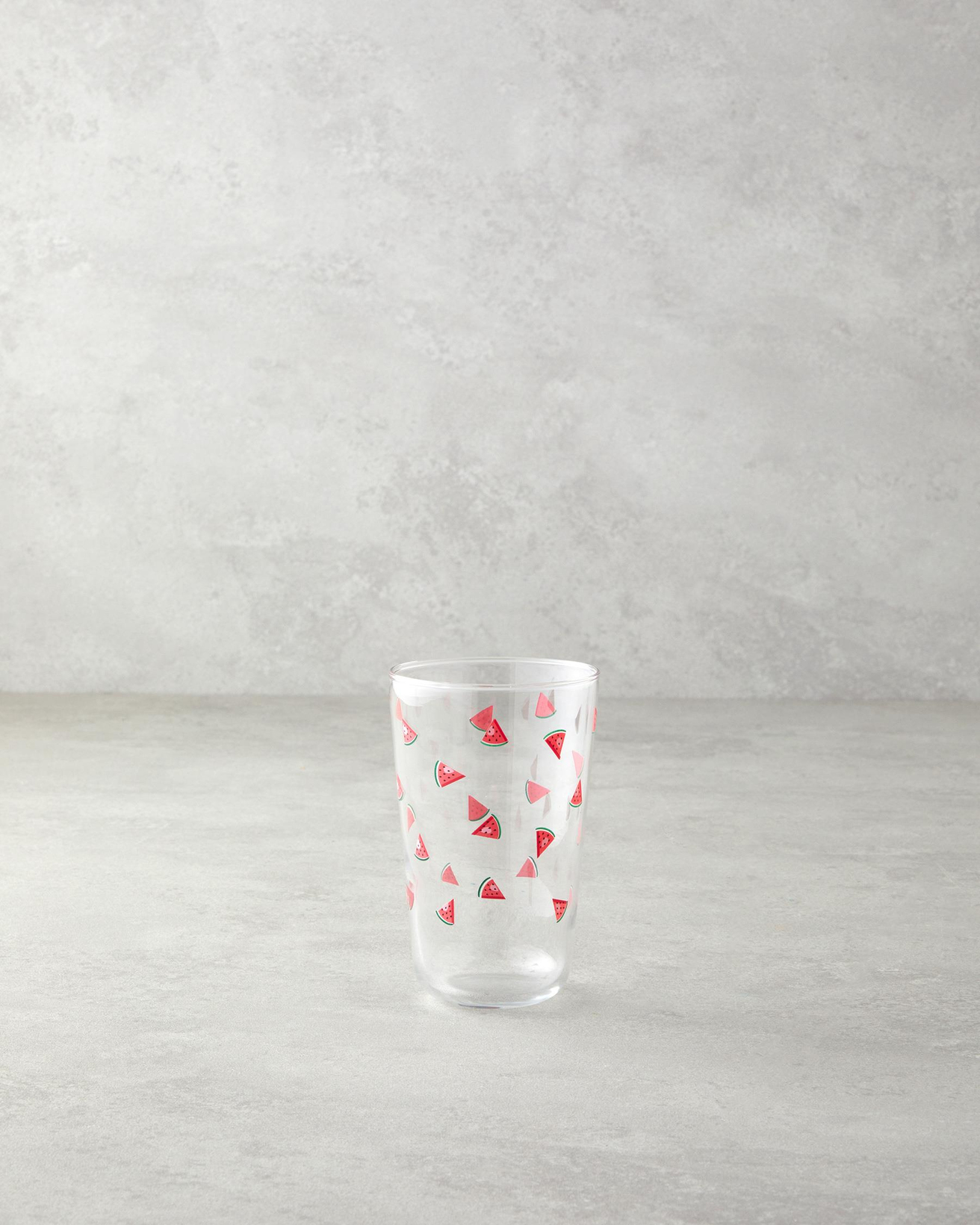 Watermellies Cam 3'lü Bardak 400 ml Kırmızı