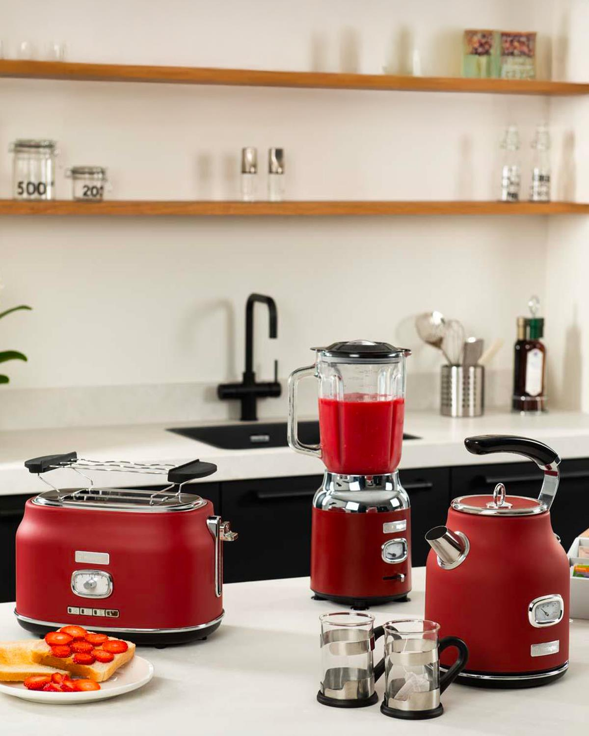 Westinghouse Retro Su Isıtıcı 1,7L Kırmızı