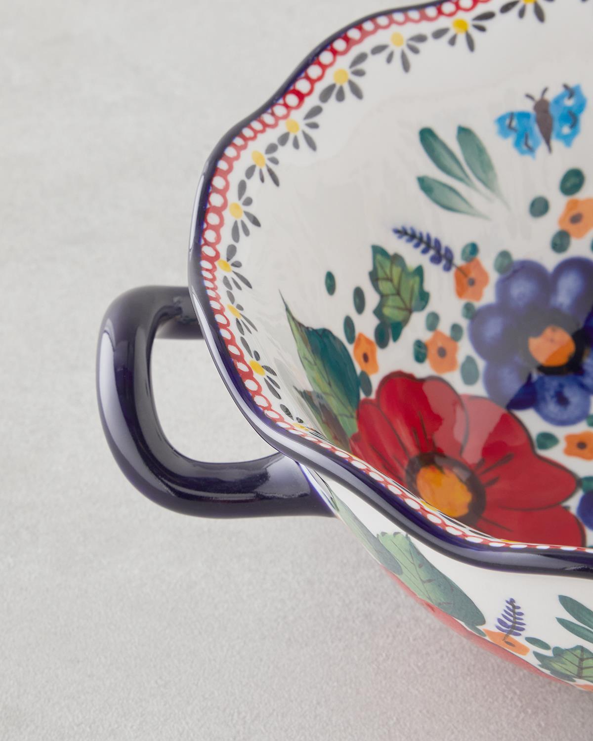 Whimsy Stoneware Kase 26 cm Renkli